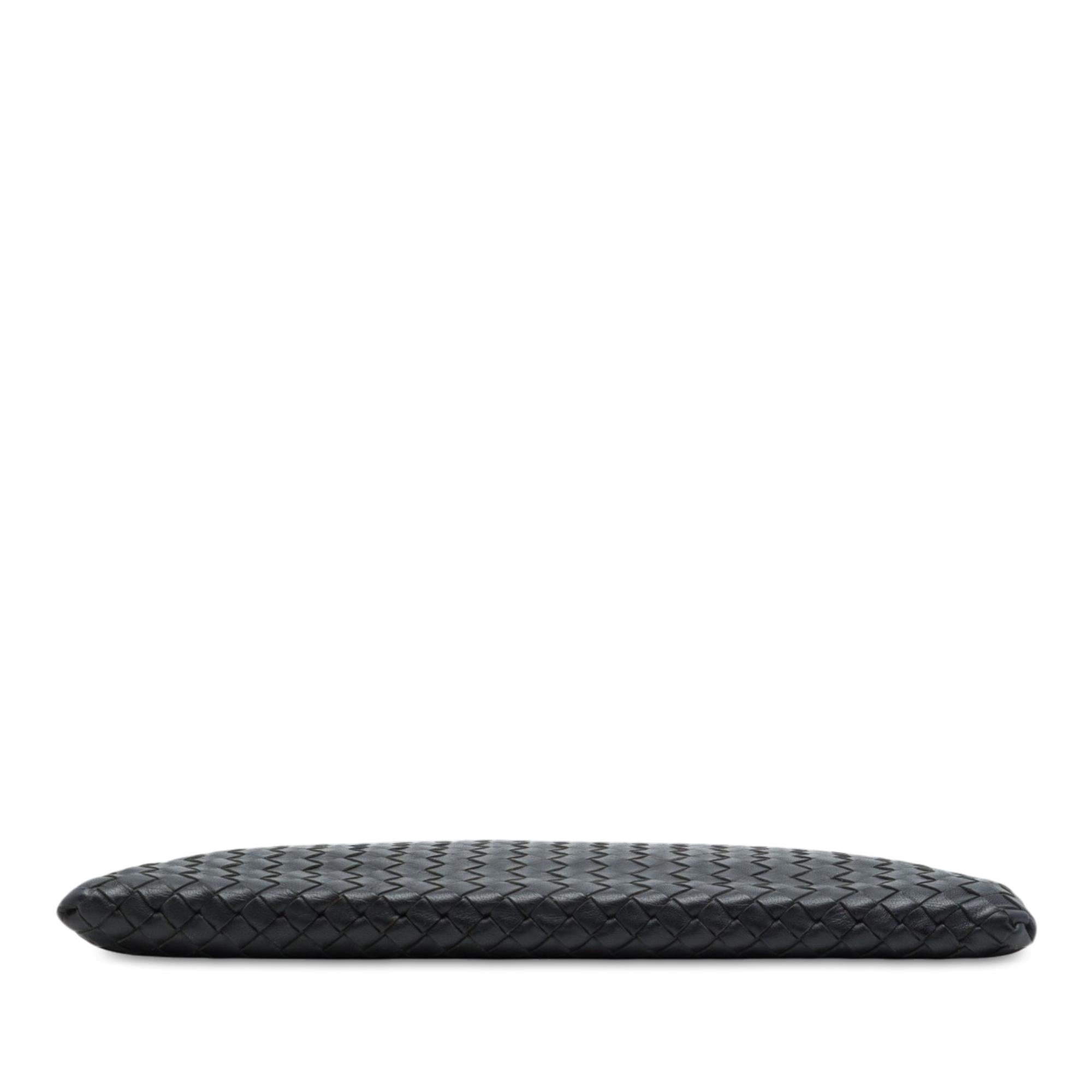Bottega Veneta Large Nappa Intrecciato Flat Zip Biletto Pouch