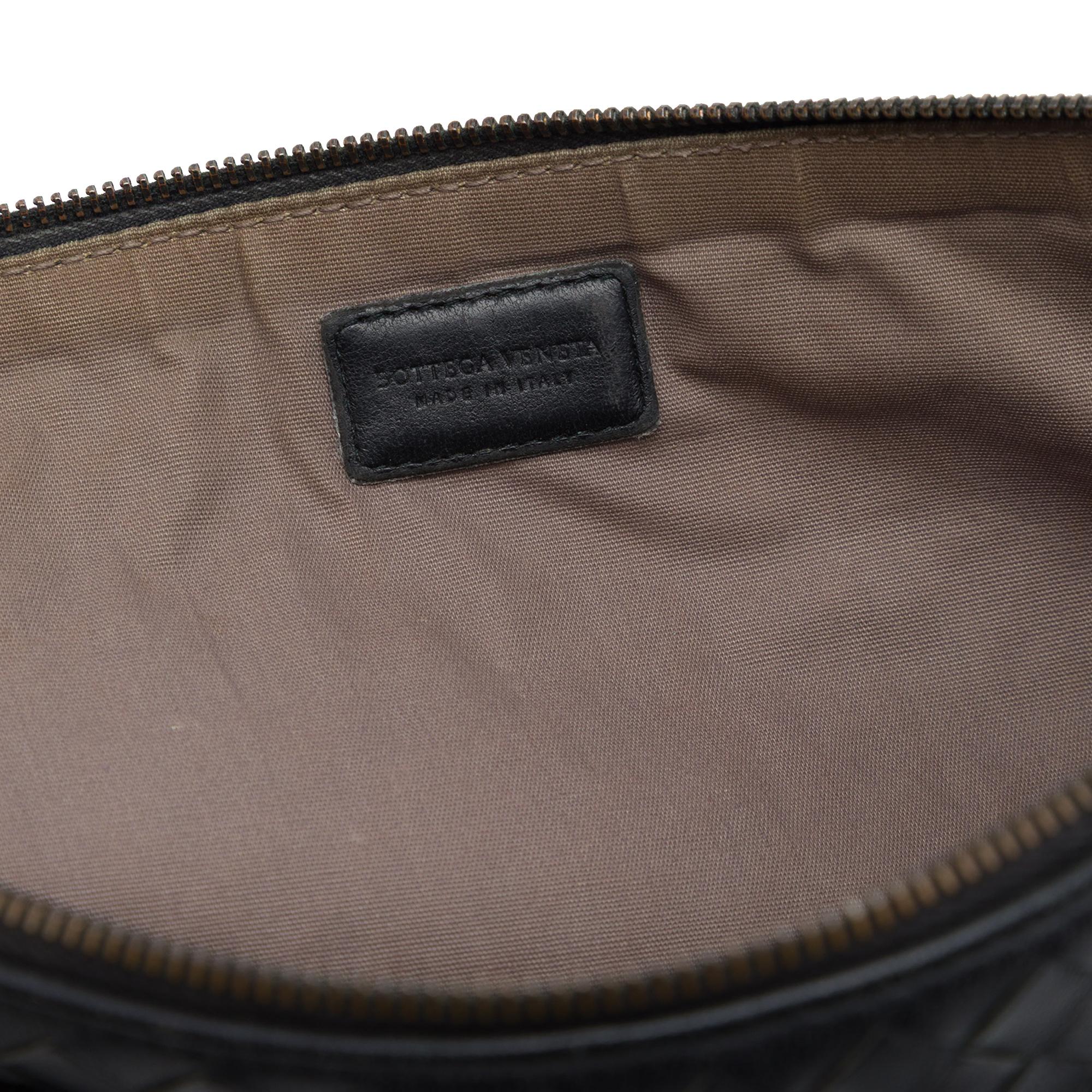 Bottega Veneta Large Nappa Intrecciato Flat Zip Biletto Pouch