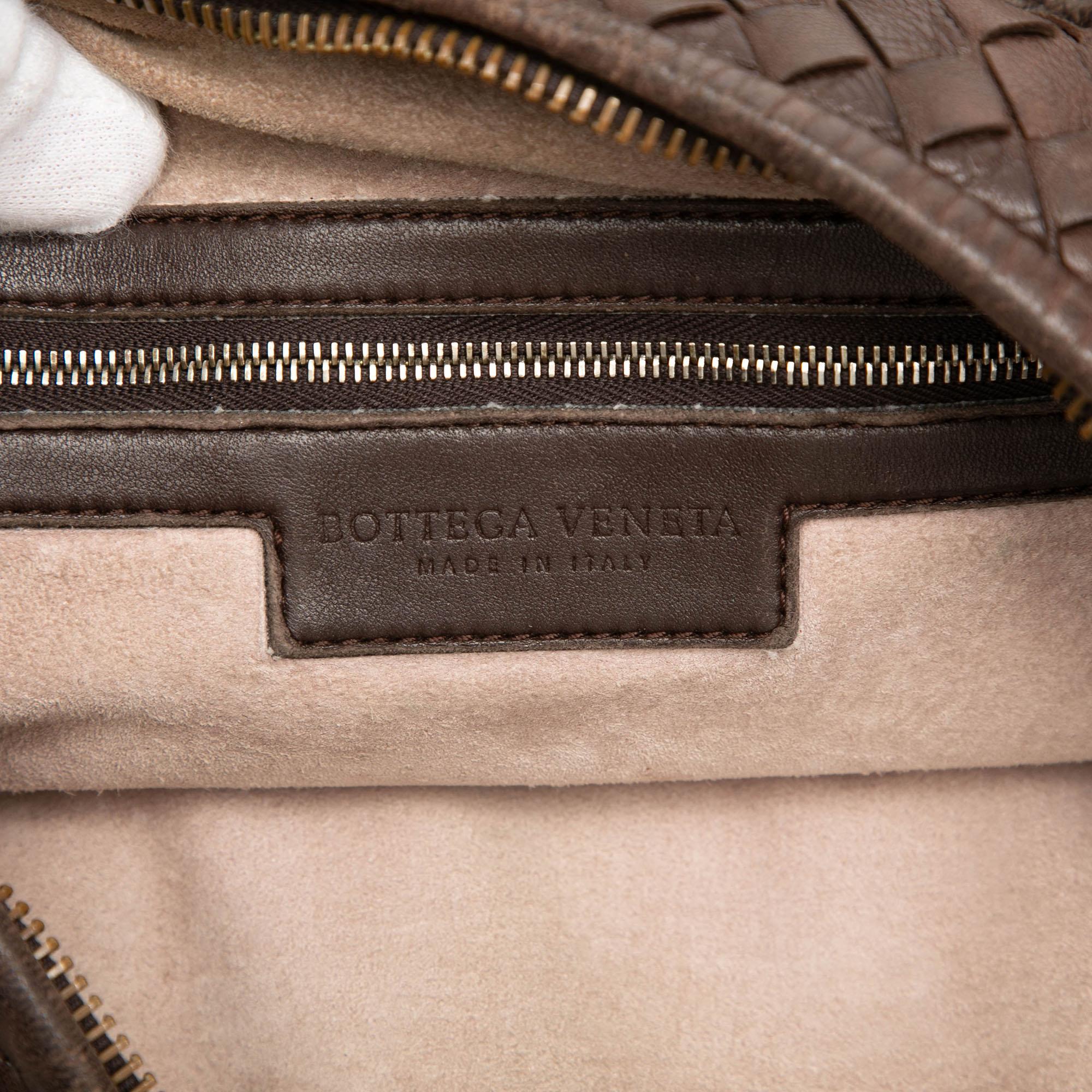 Bottega Veneta Large Nappa Intrecciato Floral Cutout Veneta Hobo