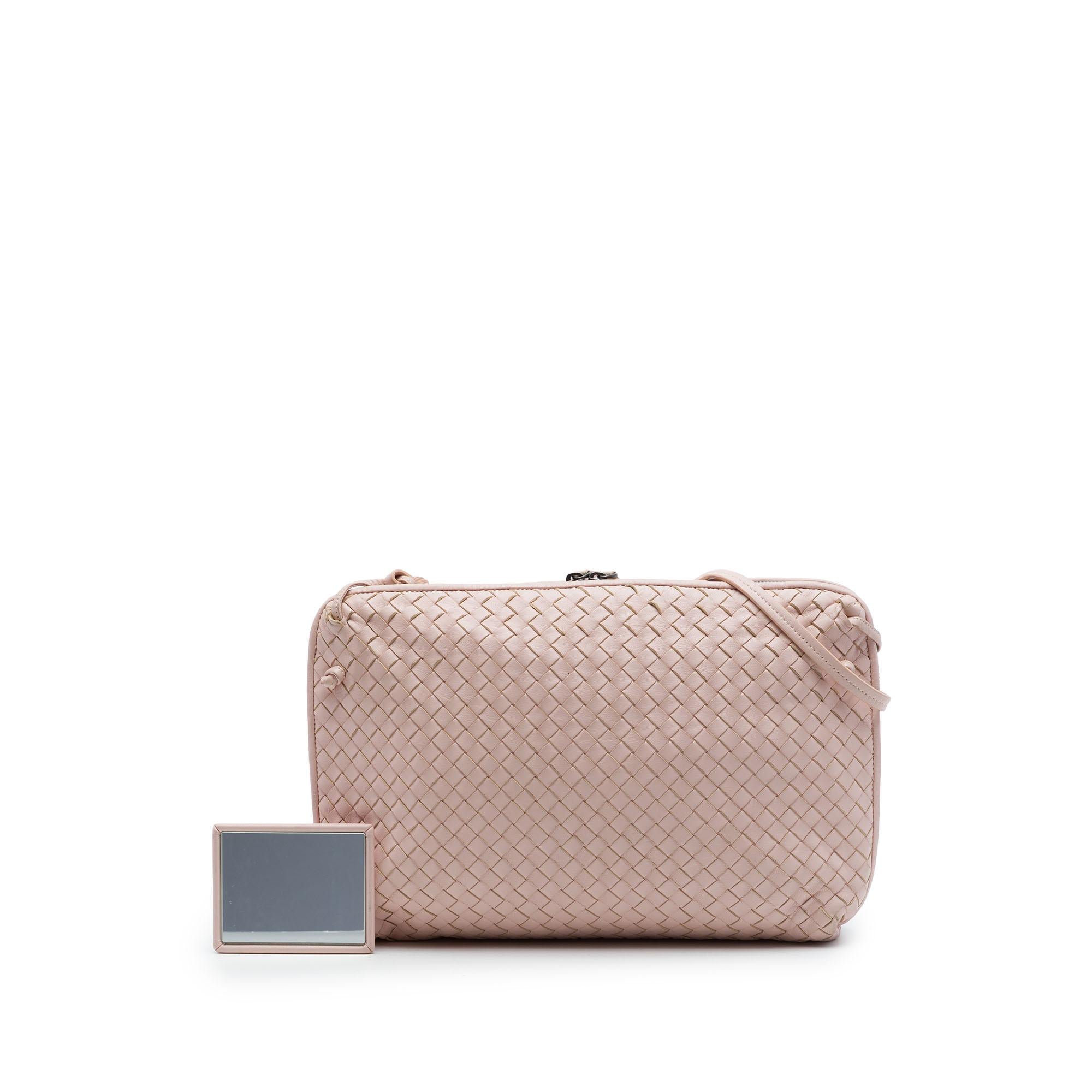 Bottega Veneta Large Nappa Intrecciato Nodini Crossbody