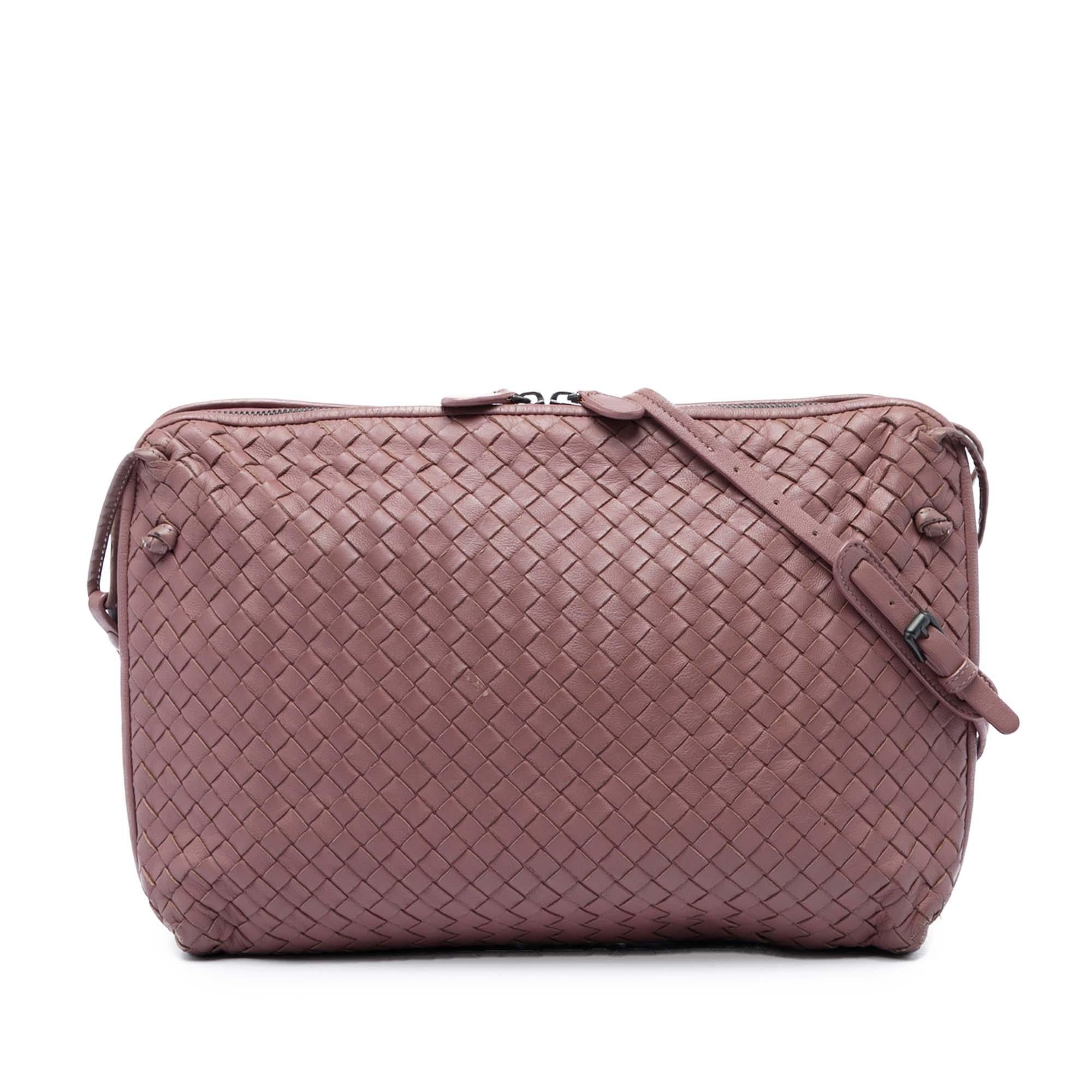 Bottega Veneta Large Nappa Intrecciato Nodini Crossbody