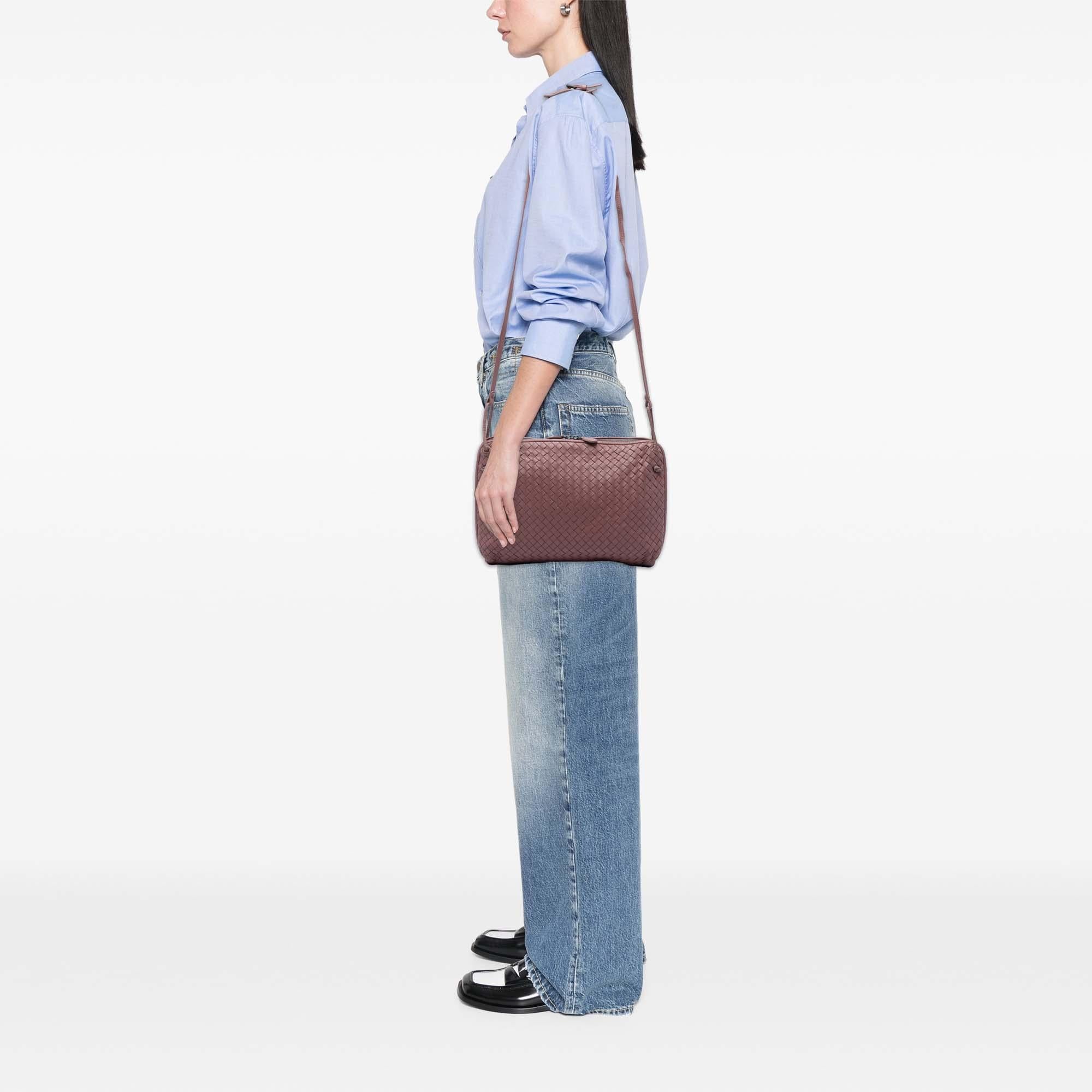 Bottega Veneta Large Nappa Intrecciato Nodini Crossbody