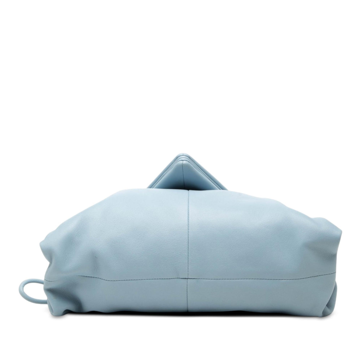Bottega Veneta Leather BV Trine Angular Clutch