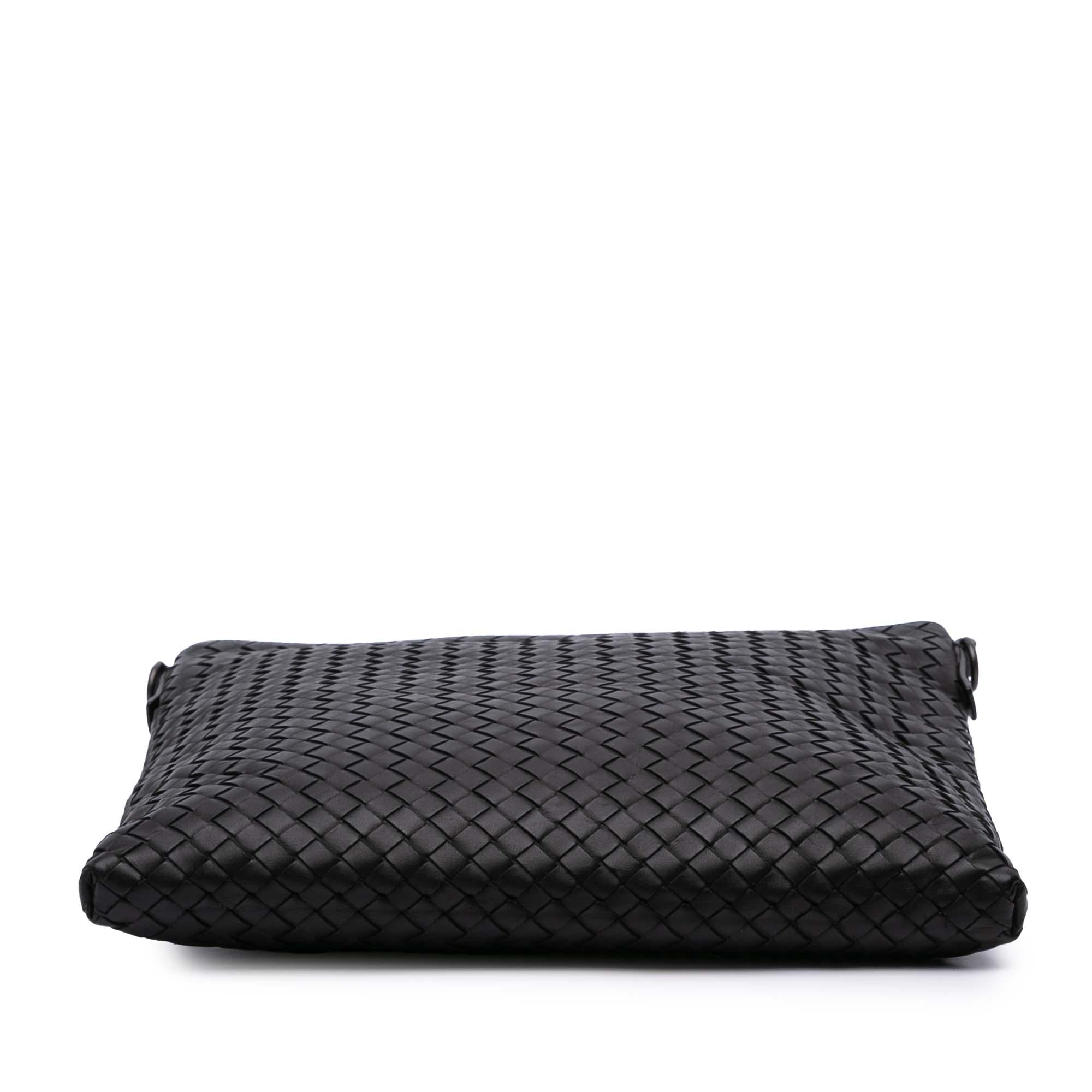 Bottega Veneta Leather Intrecciato Crossbody