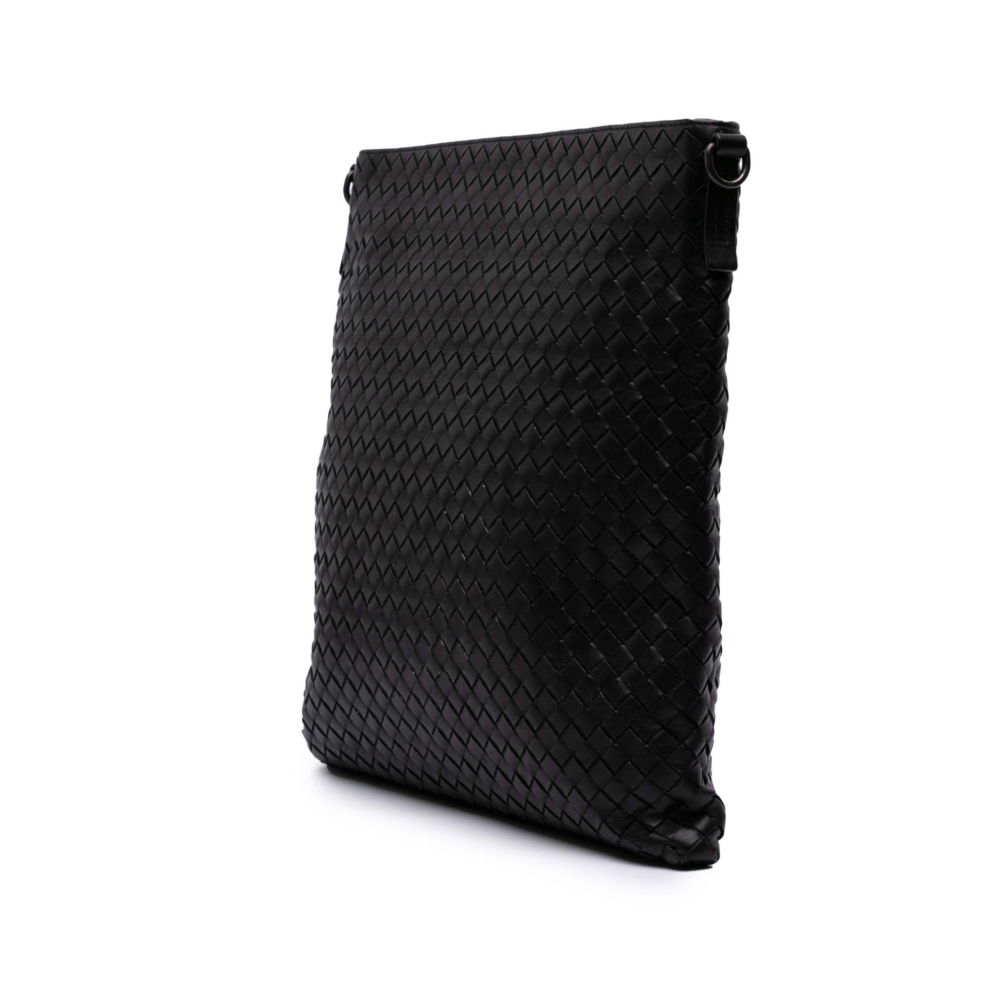 Bottega Veneta Leather Intrecciato Crossbody