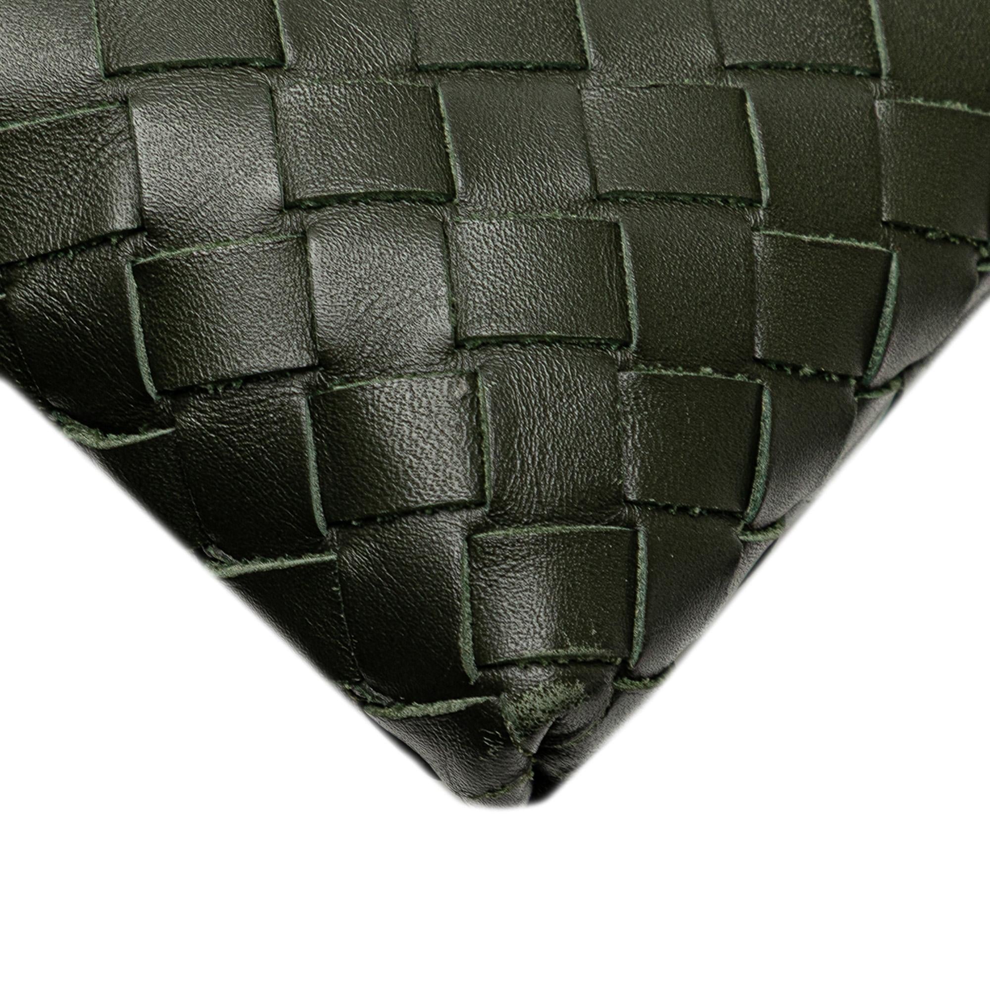 Bottega Veneta Leather Intrecciato Crossbody