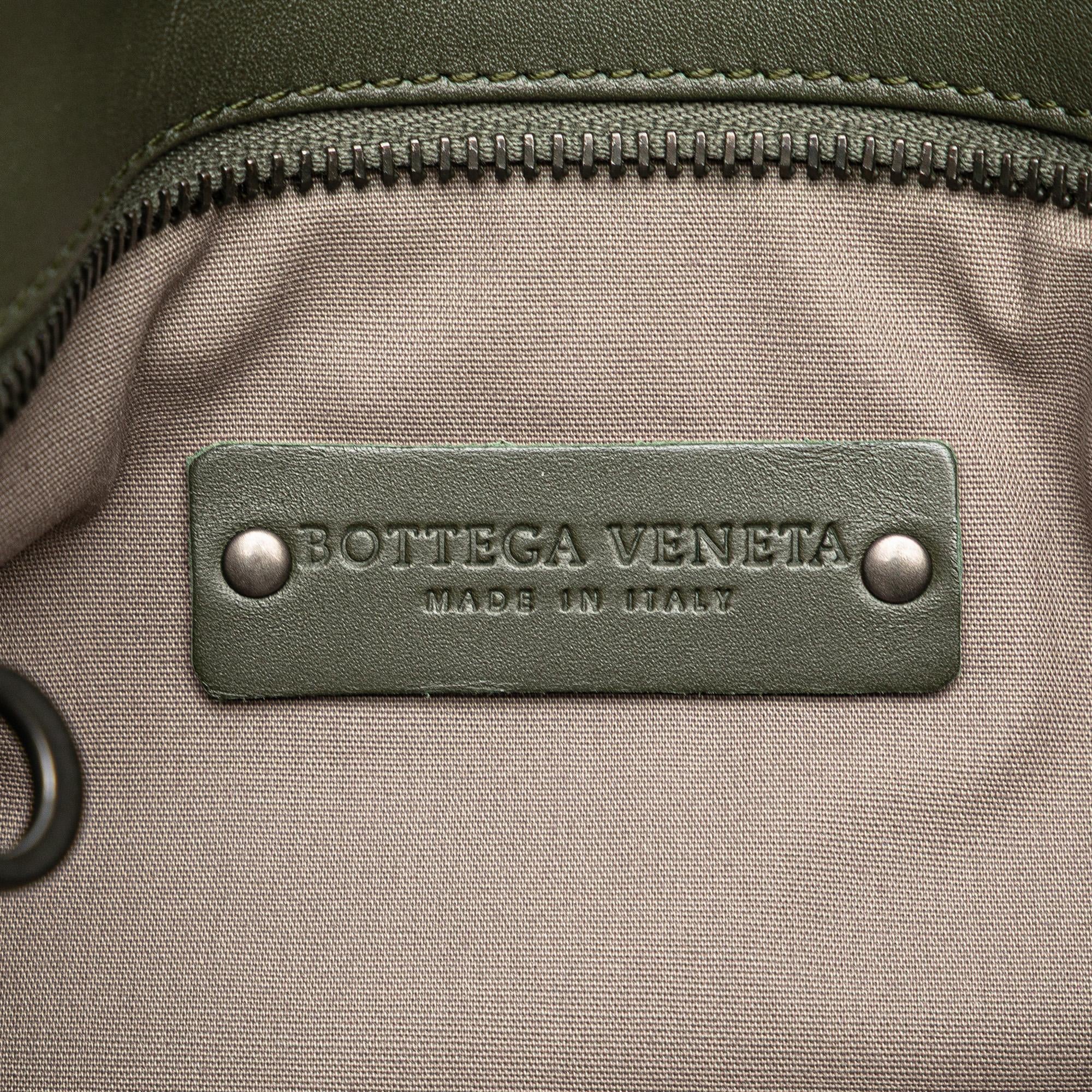 Bottega Veneta Leather Intrecciato Crossbody
