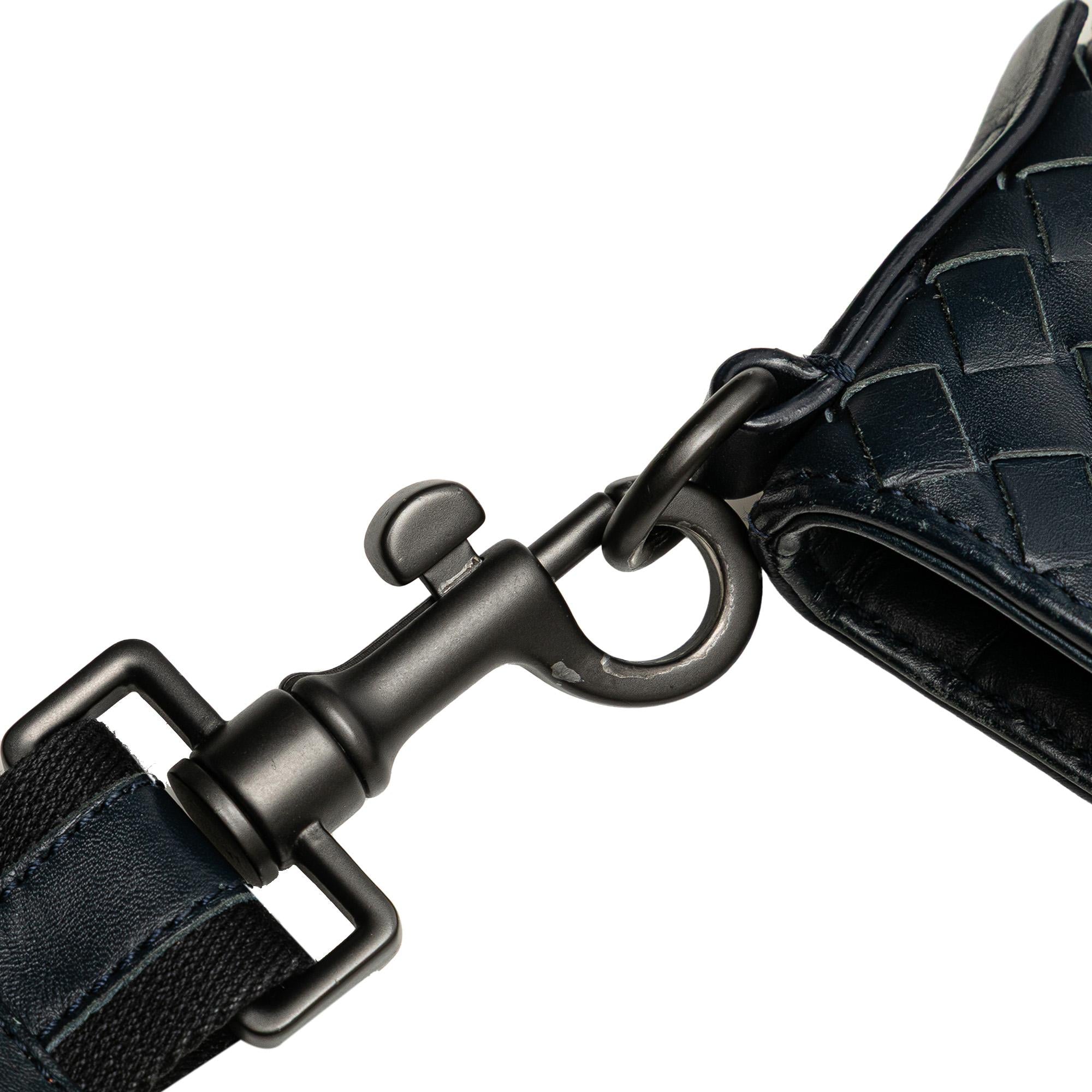 Bottega Veneta Leather Intrecciato Crossbody