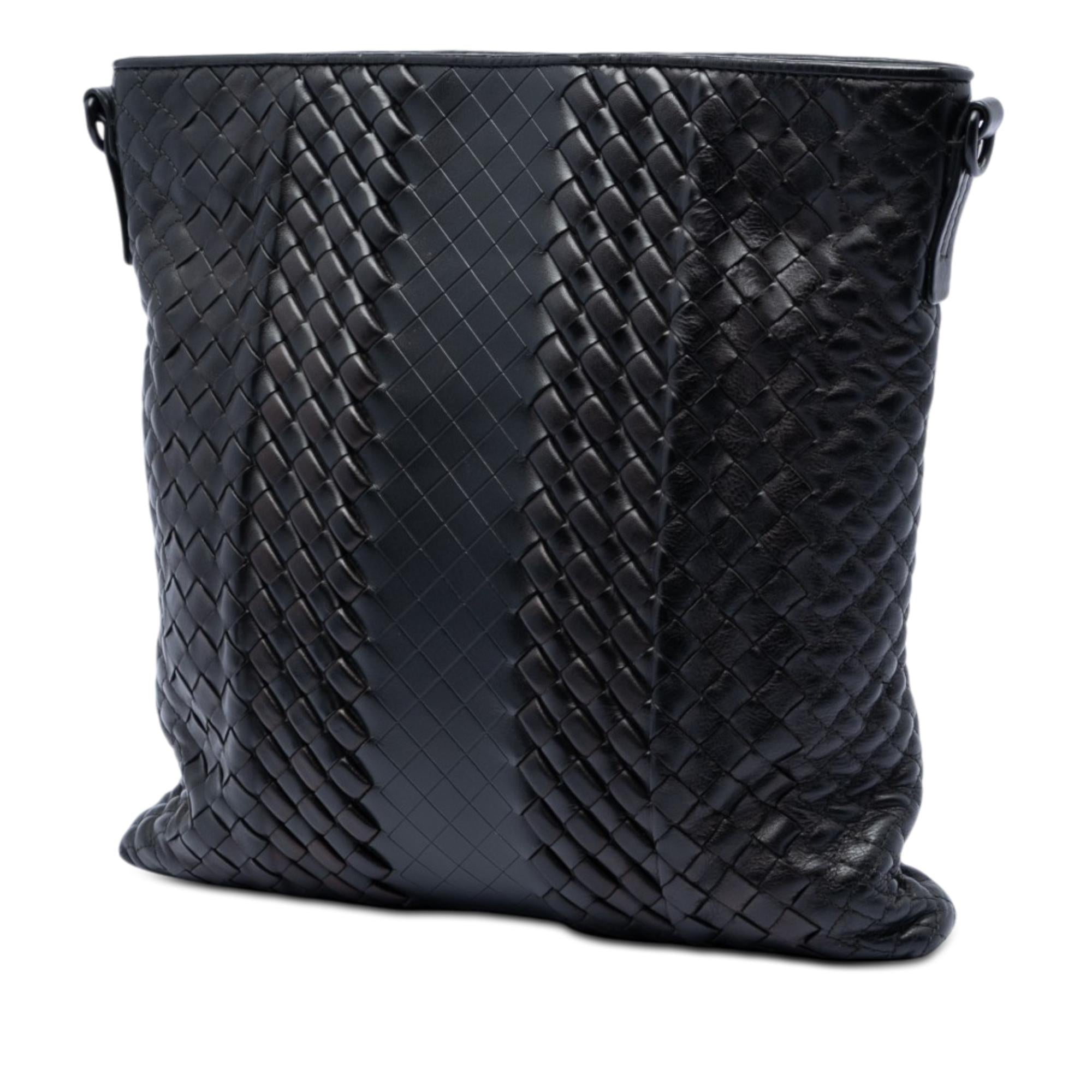 Bottega Veneta Leather Intreccio Imperatore Crossbody
