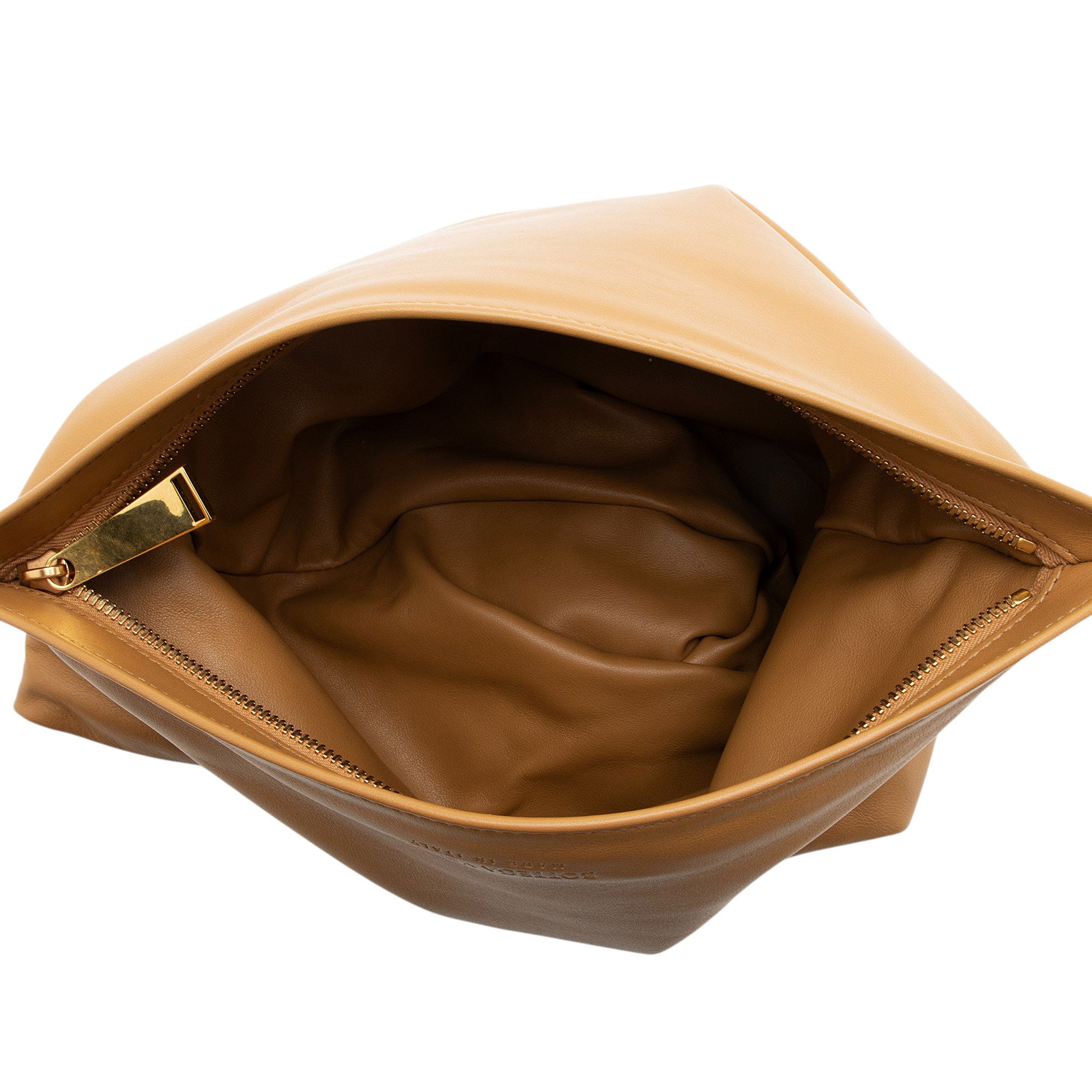 Bottega Veneta Nappa Leather Twist Clutch
