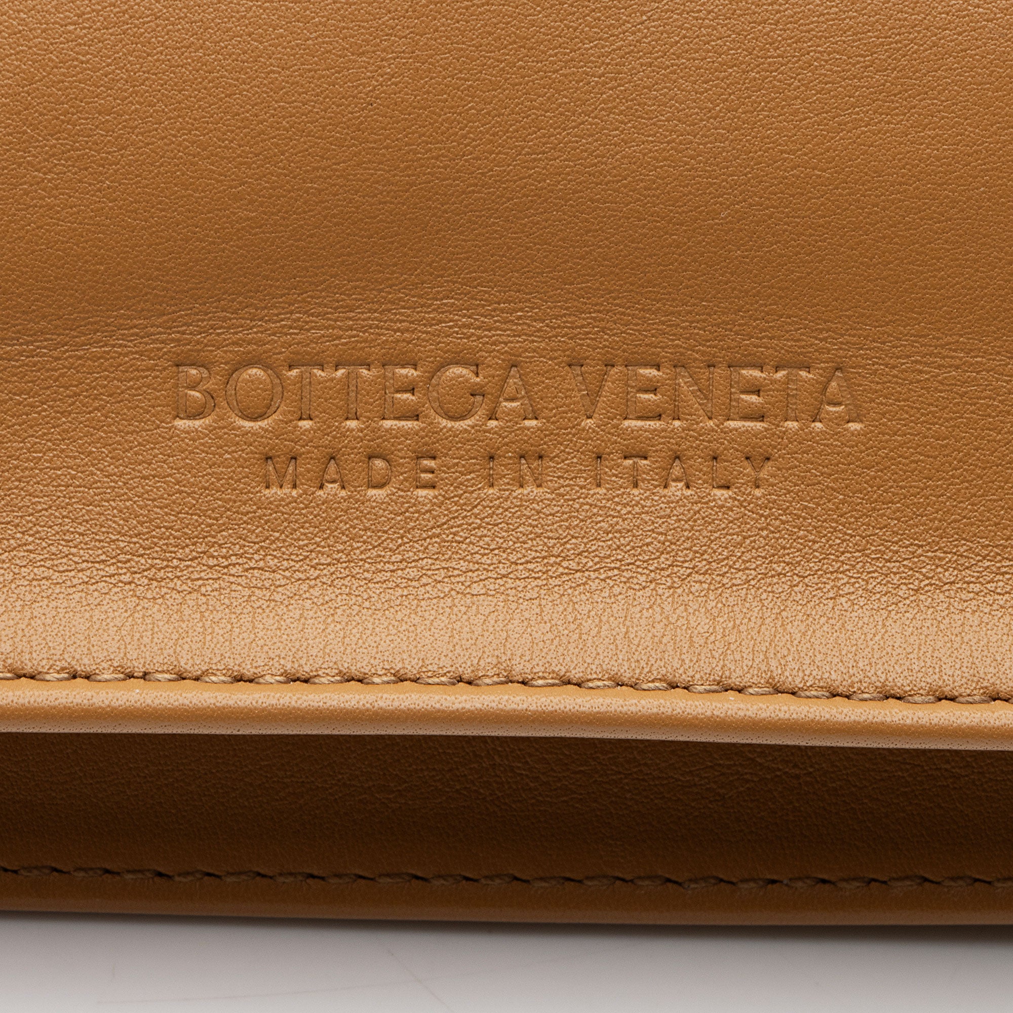 Bottega Veneta Nappa Leather Twist Clutch