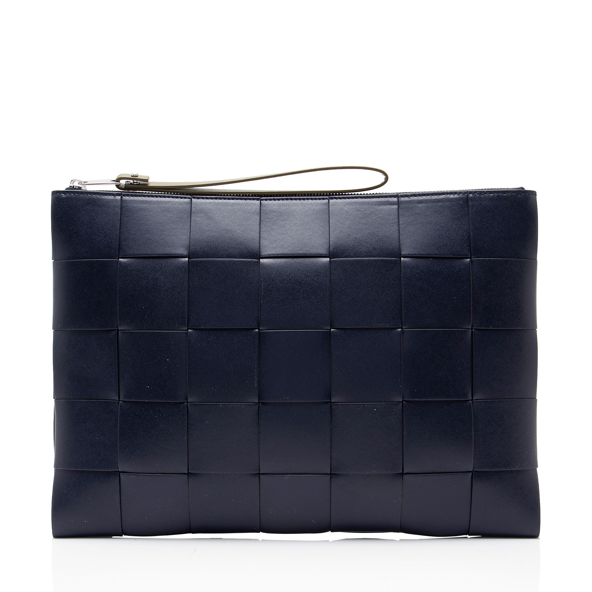 Bottega Veneta Maxi Intrecciato Cassette Flat Pouch