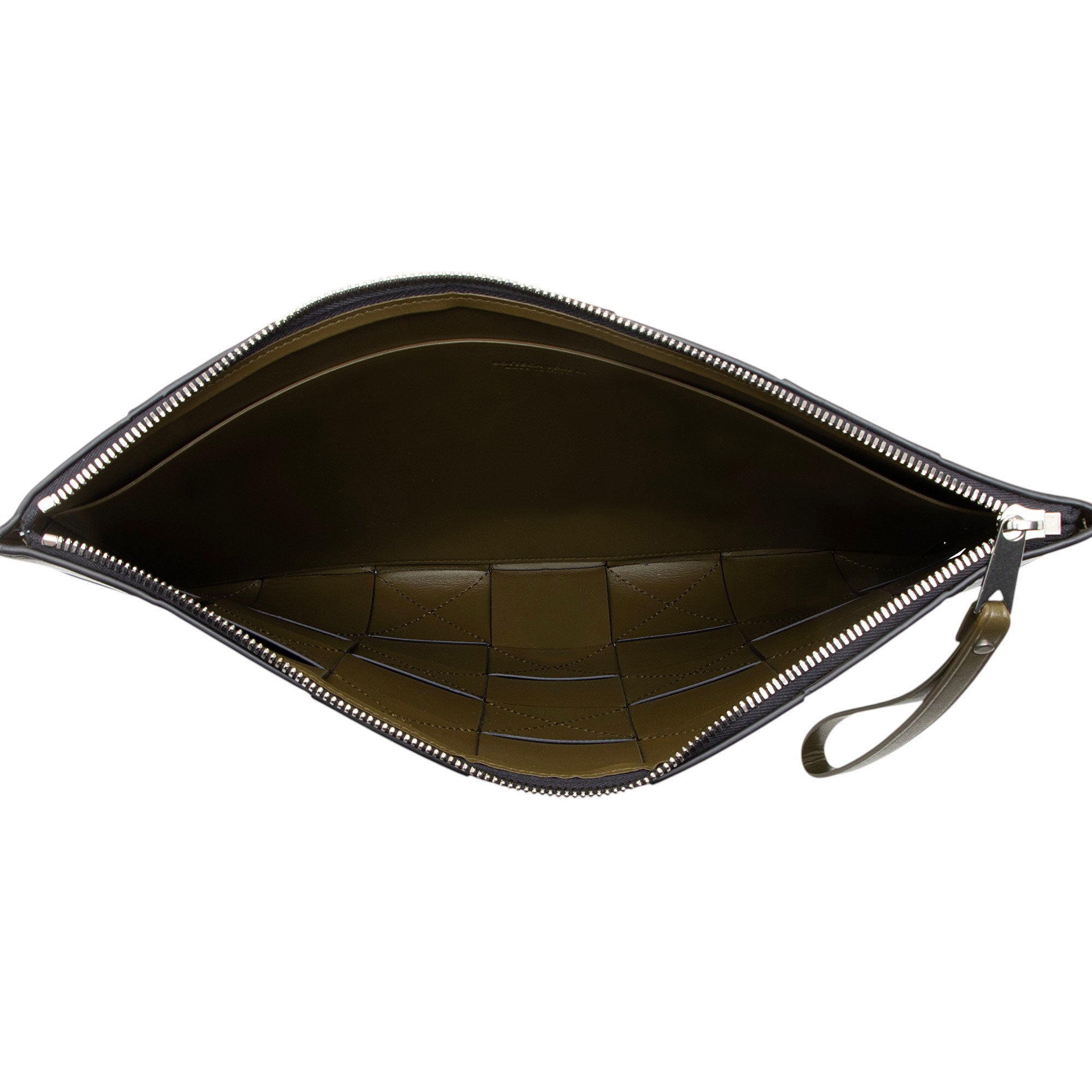 Bottega Veneta Maxi Intrecciato Cassette Flat Pouch