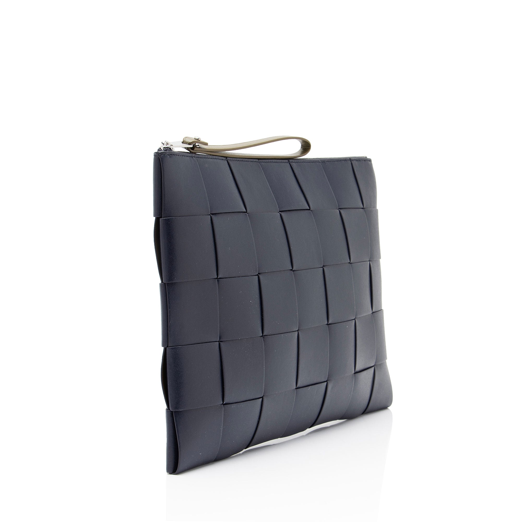 Bottega Veneta Maxi Intrecciato Cassette Flat Pouch