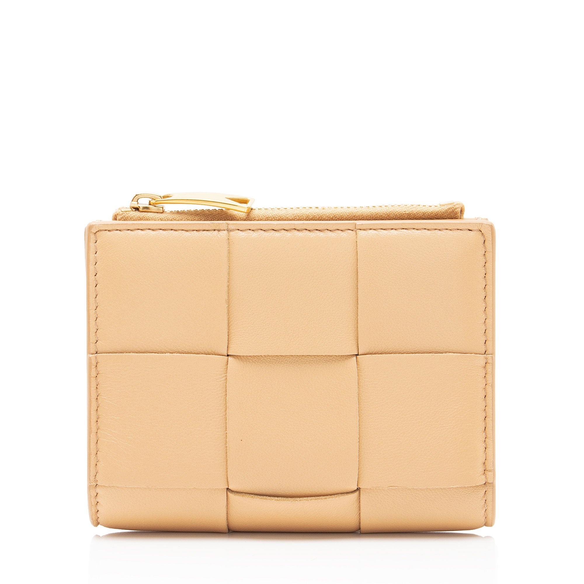 Bottega Veneta Maxi Intrecciato Compact Wallet