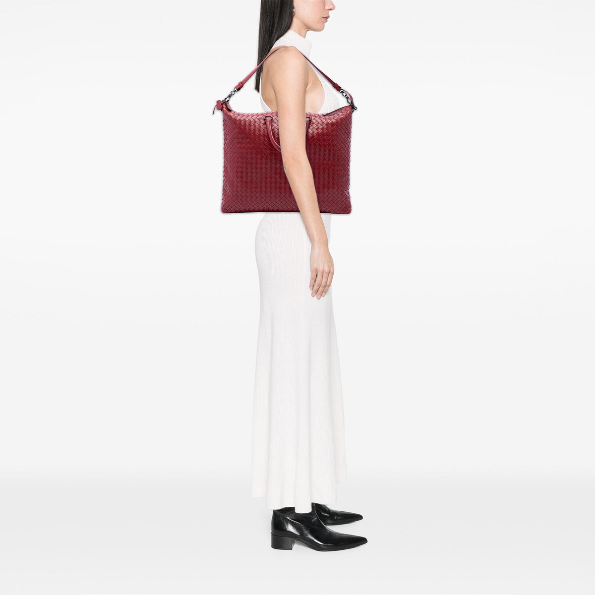 Bottega Veneta Maxi Nappa Intrecciato Convertible Tote