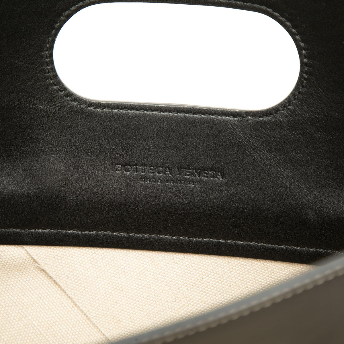 Bottega Veneta Medium Canvas Maxi Intrecciato Slip Tote