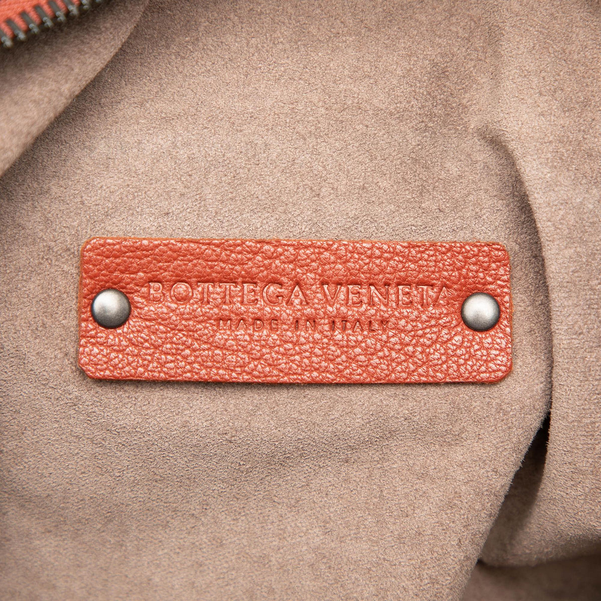 Bottega Veneta Medium Intrecciato Trimmed Goatskin Madras Brera Handbag