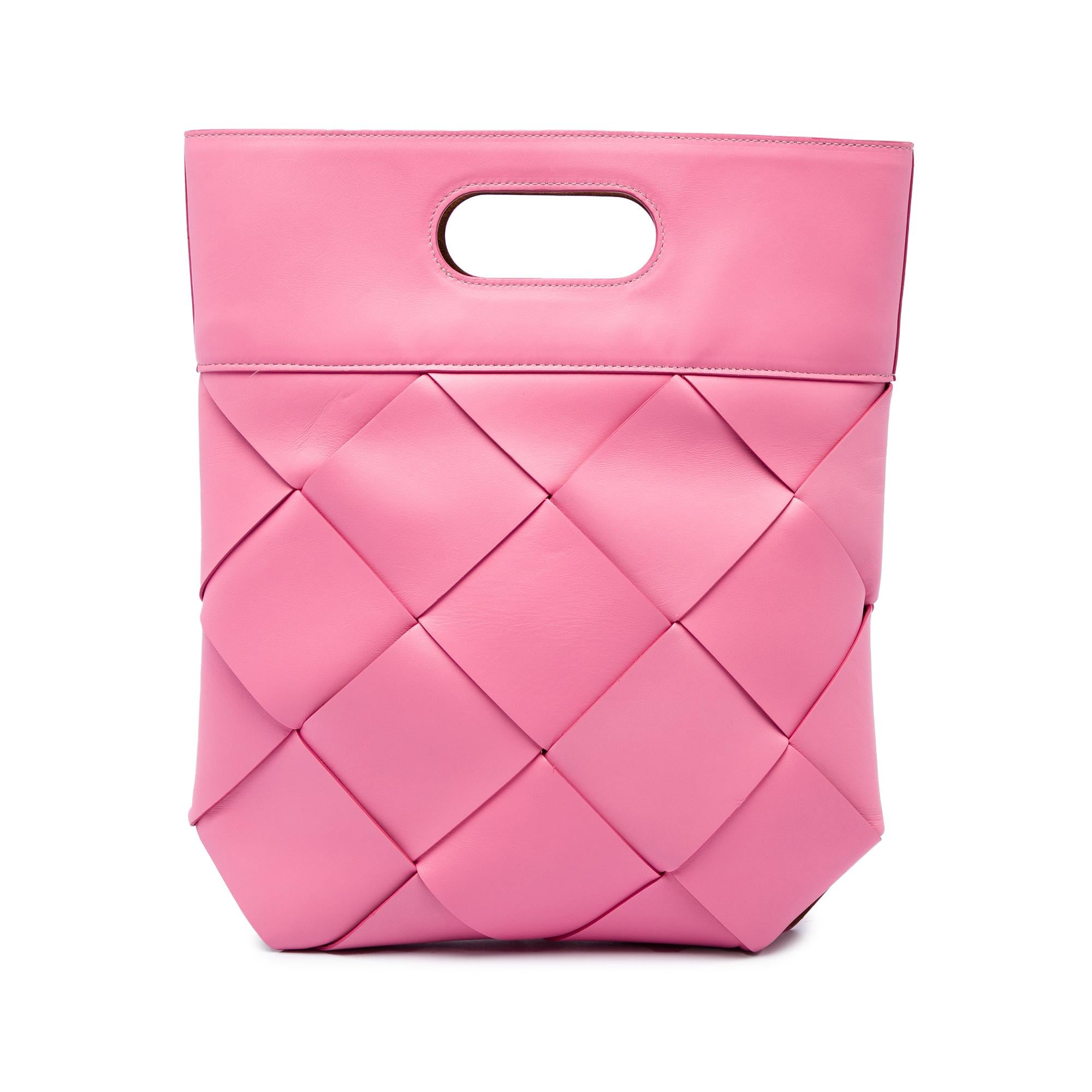 Bottega Veneta Medium Leather Maxi Intrecciato Slip Tote