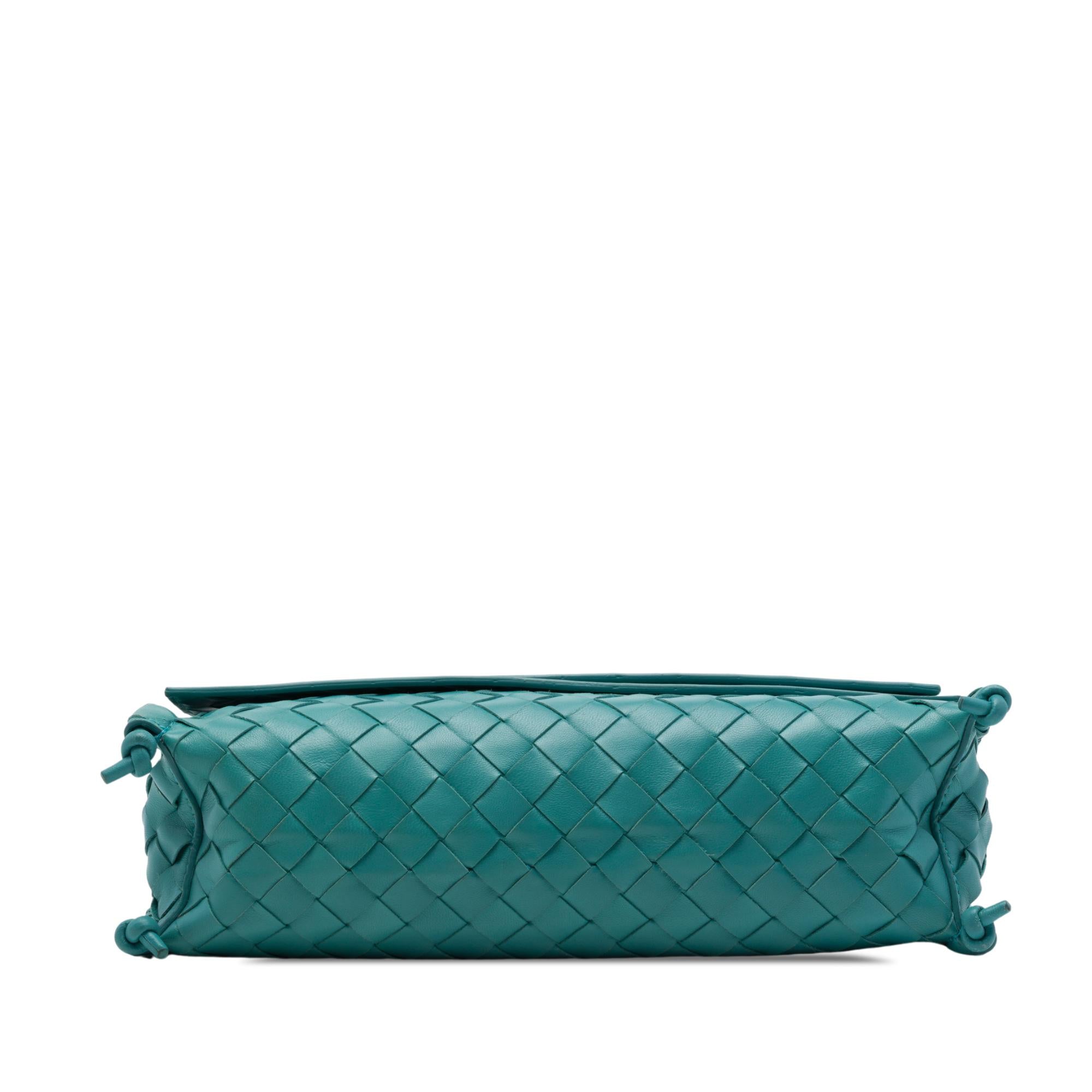 Bottega Veneta Medium Nappa Intrecciato BV Fold Crossbody