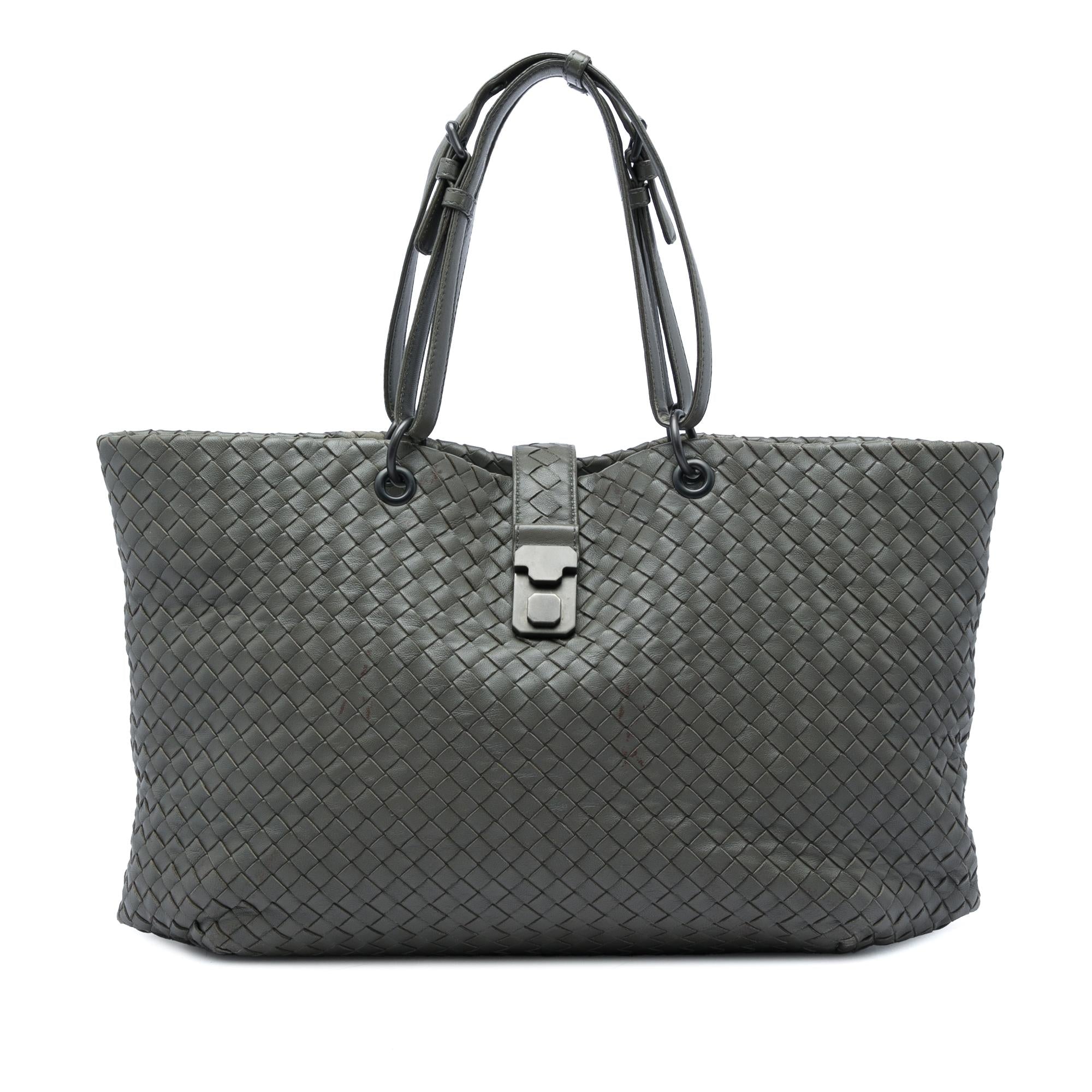 Bottega Veneta Medium Nappa Intrecciato Capri Tote