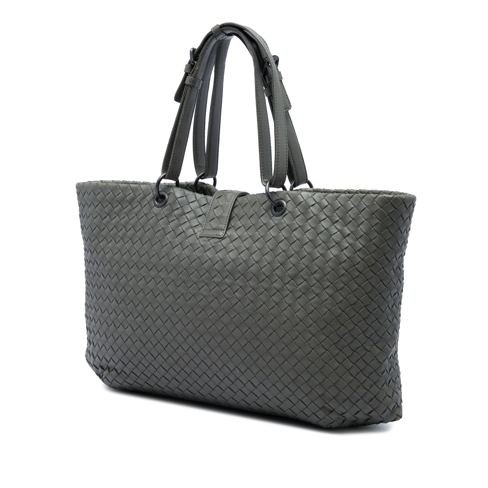 Bottega Veneta Medium Nappa Intrecciato Capri Tote