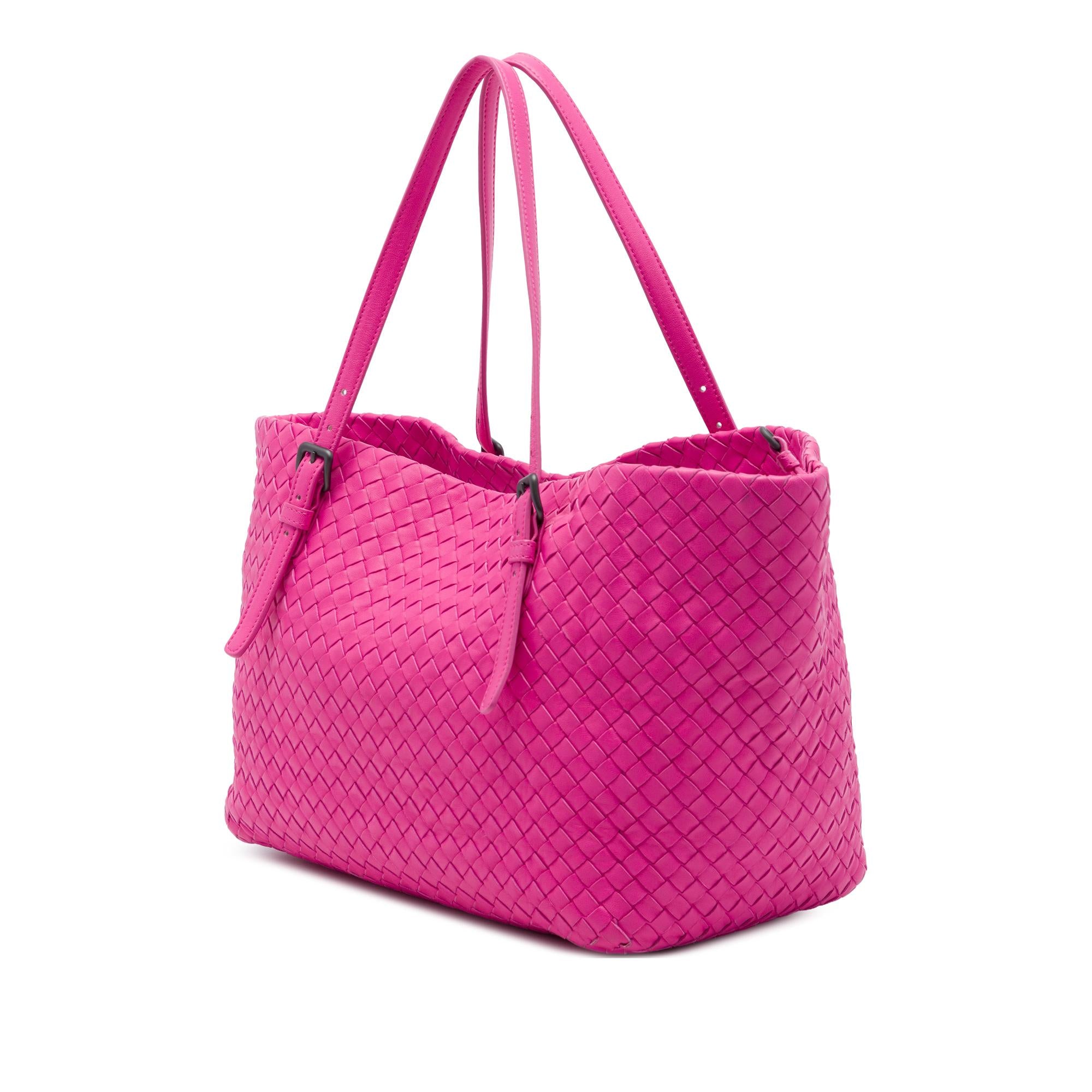 Bottega Veneta Medium Nappa Intrecciato Cesta Tote