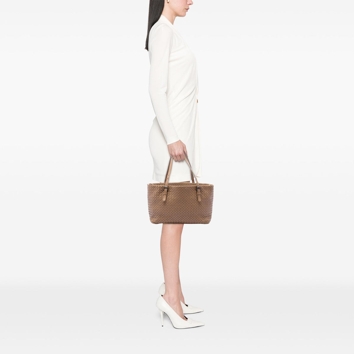 Bottega Veneta Medium Nappa Intrecciato Cesta Tote