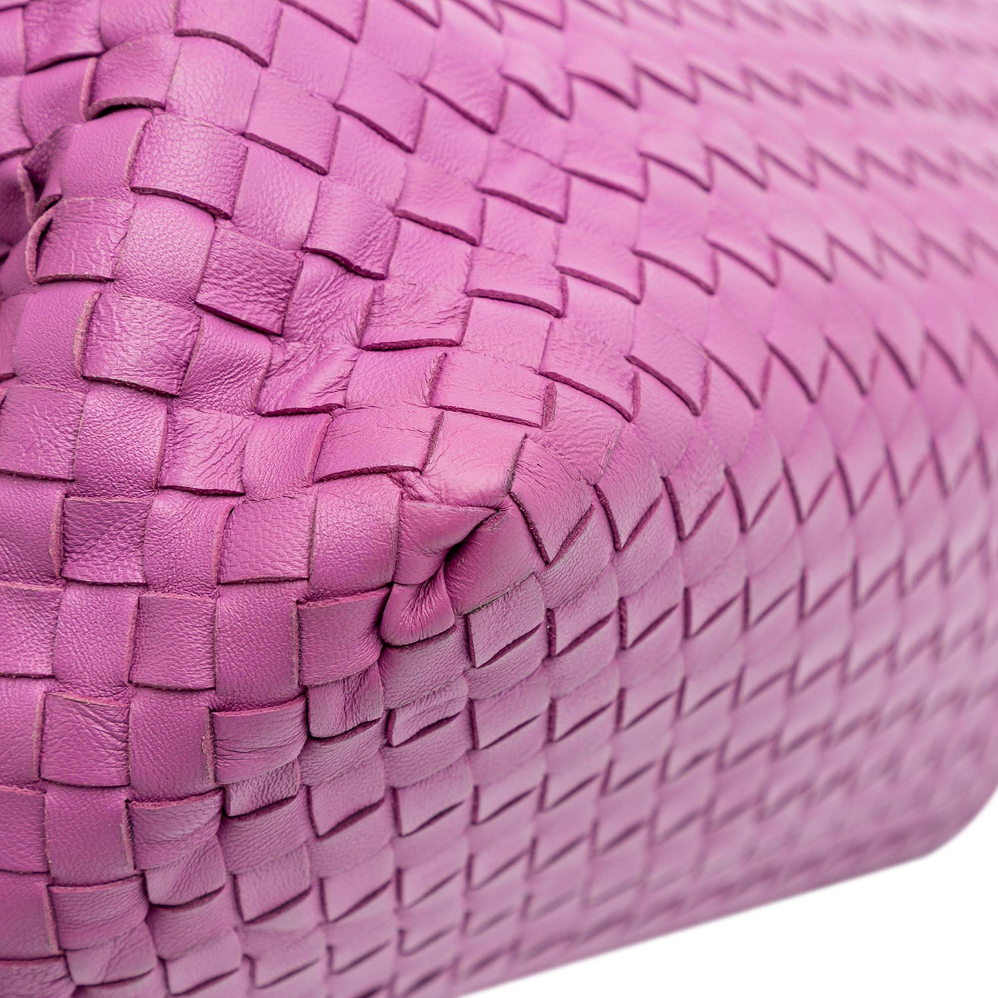 Bottega Veneta Medium Nappa Intrecciato Double Chain Tote