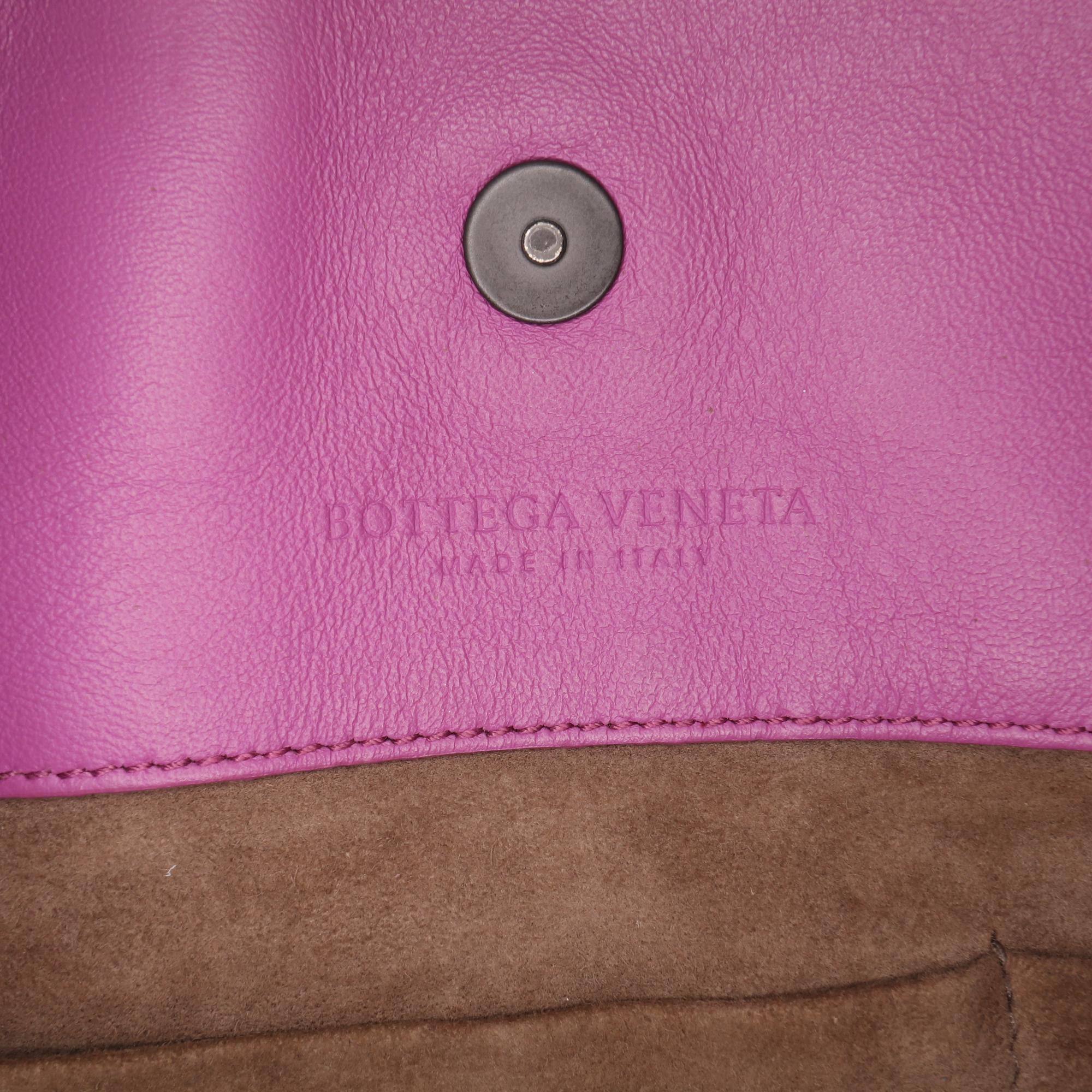 Bottega Veneta Medium Nappa Intrecciato Double Chain Tote