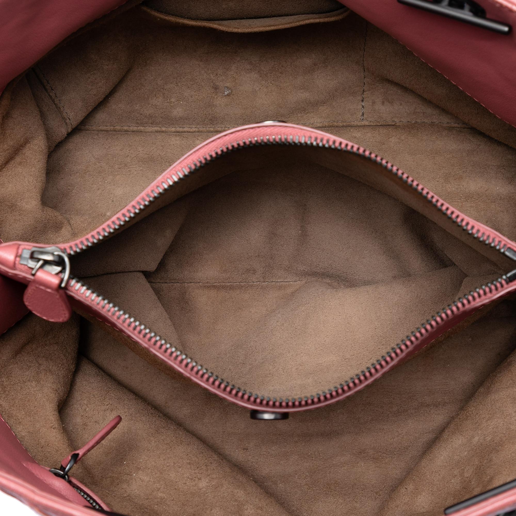 Bottega Veneta Medium Nappa Intrecciato Double Chain Tote