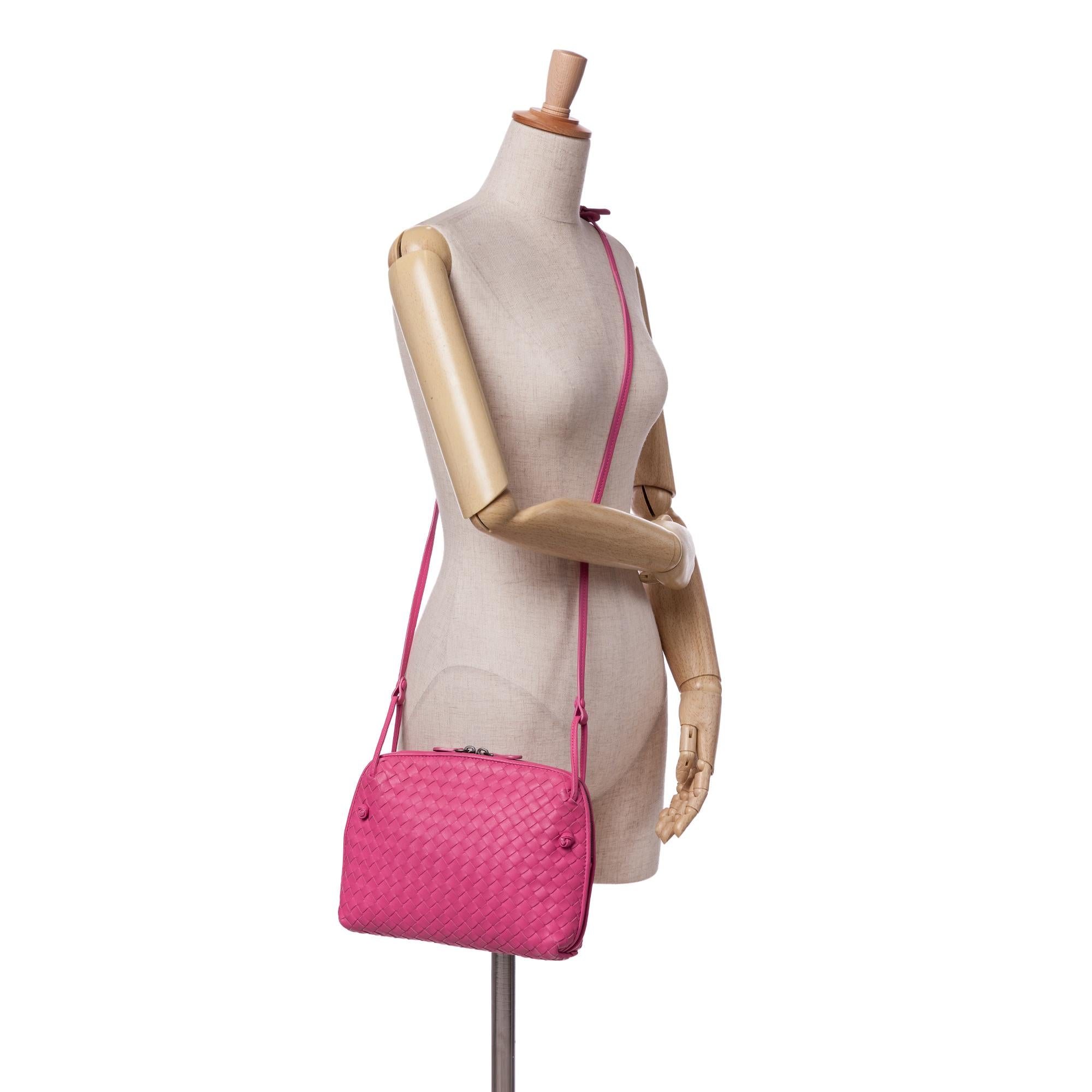 Bottega Veneta Medium Nappa Intrecciato Nodini Crossbody