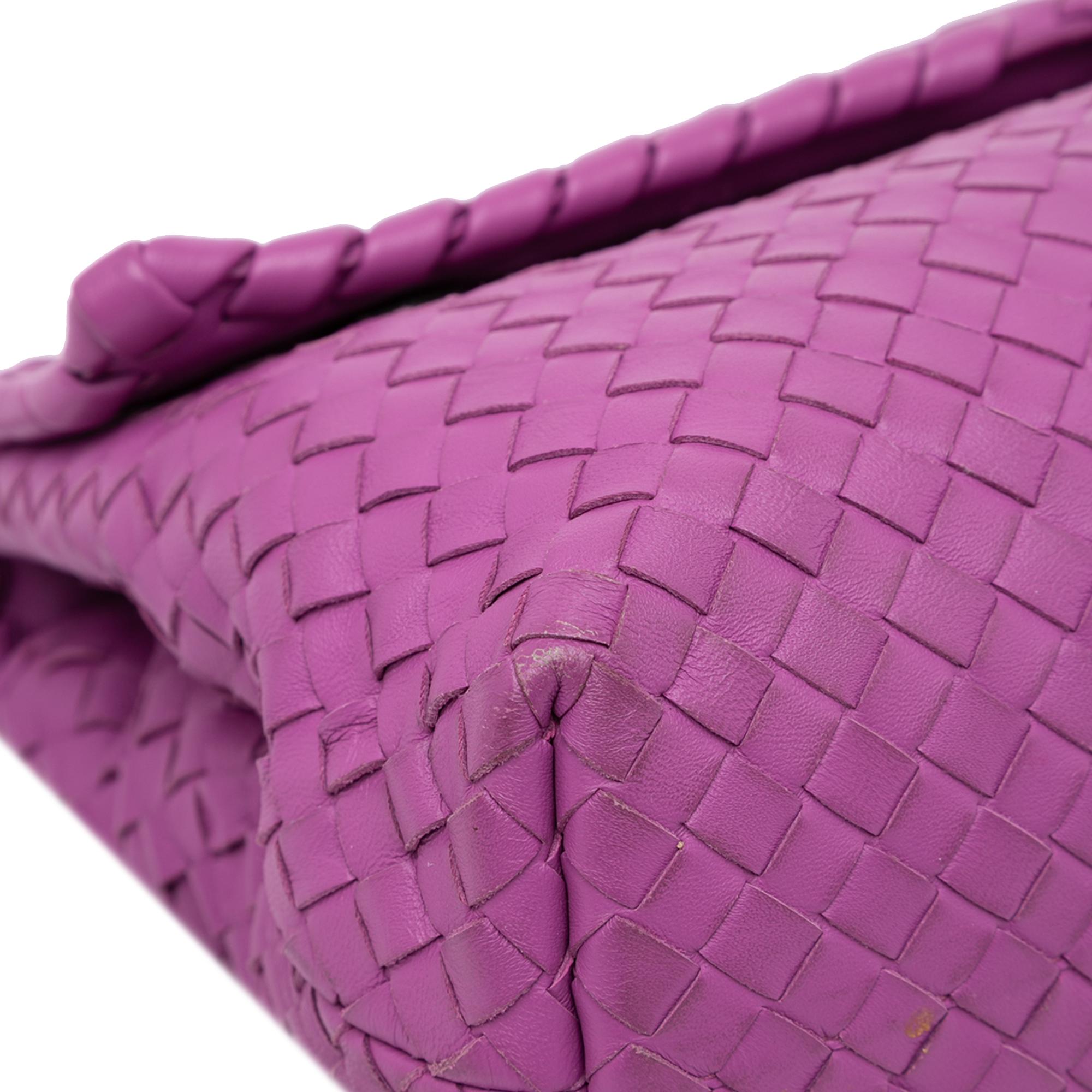 Bottega Veneta Medium Nappa Intrecciato Olimpia Shoulder Bag
