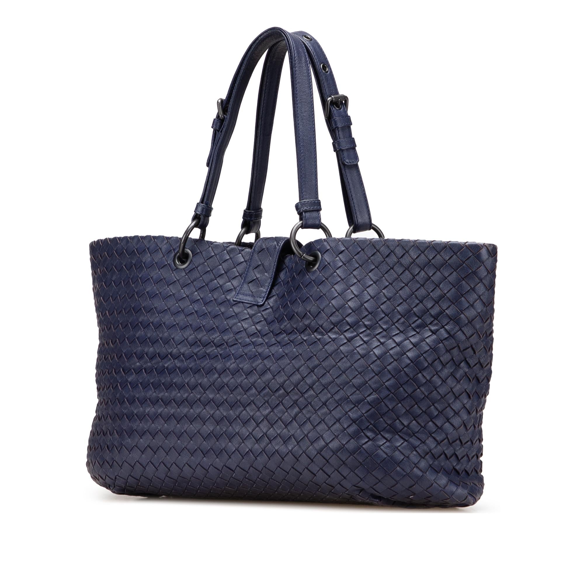 Bottega Veneta Medium Nappa Intrecciato Roma Tote