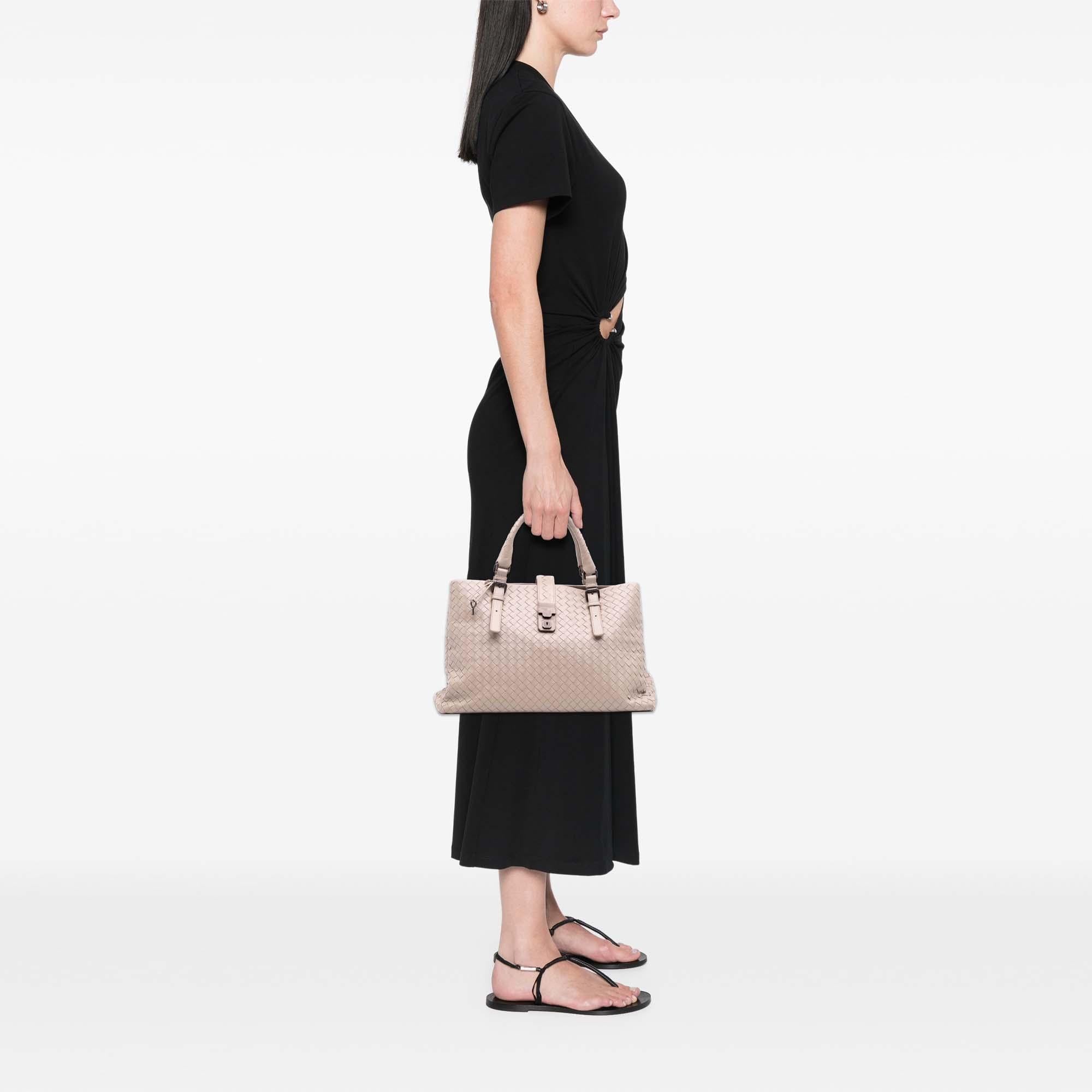 Bottega Veneta Medium Nappa Intrecciato Roma Tote