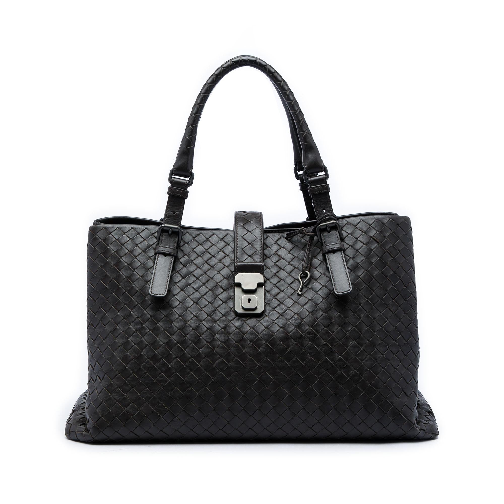 Bottega Veneta Medium Nappa Intrecciato Roma Tote