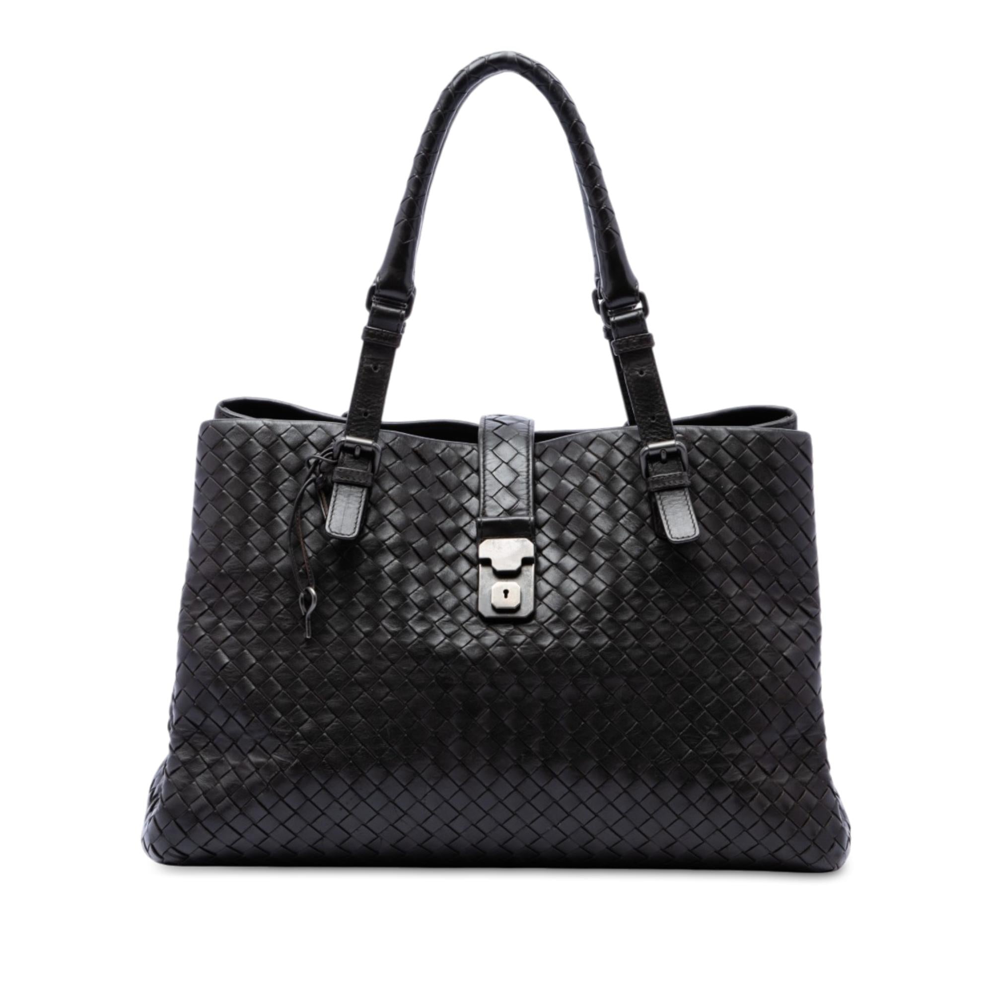 Bottega Veneta Medium Nappa Intrecciato Roma Tote