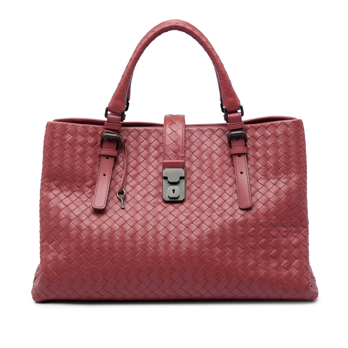 Bottega Veneta Medium Nappa Intrecciato Roma Tote