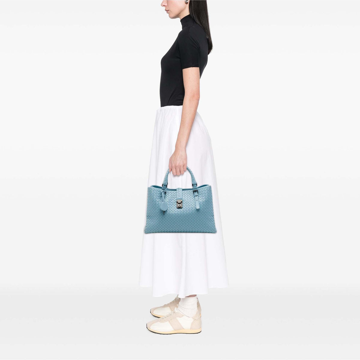 Bottega Veneta Medium Nappa Intrecciato Roma Tote