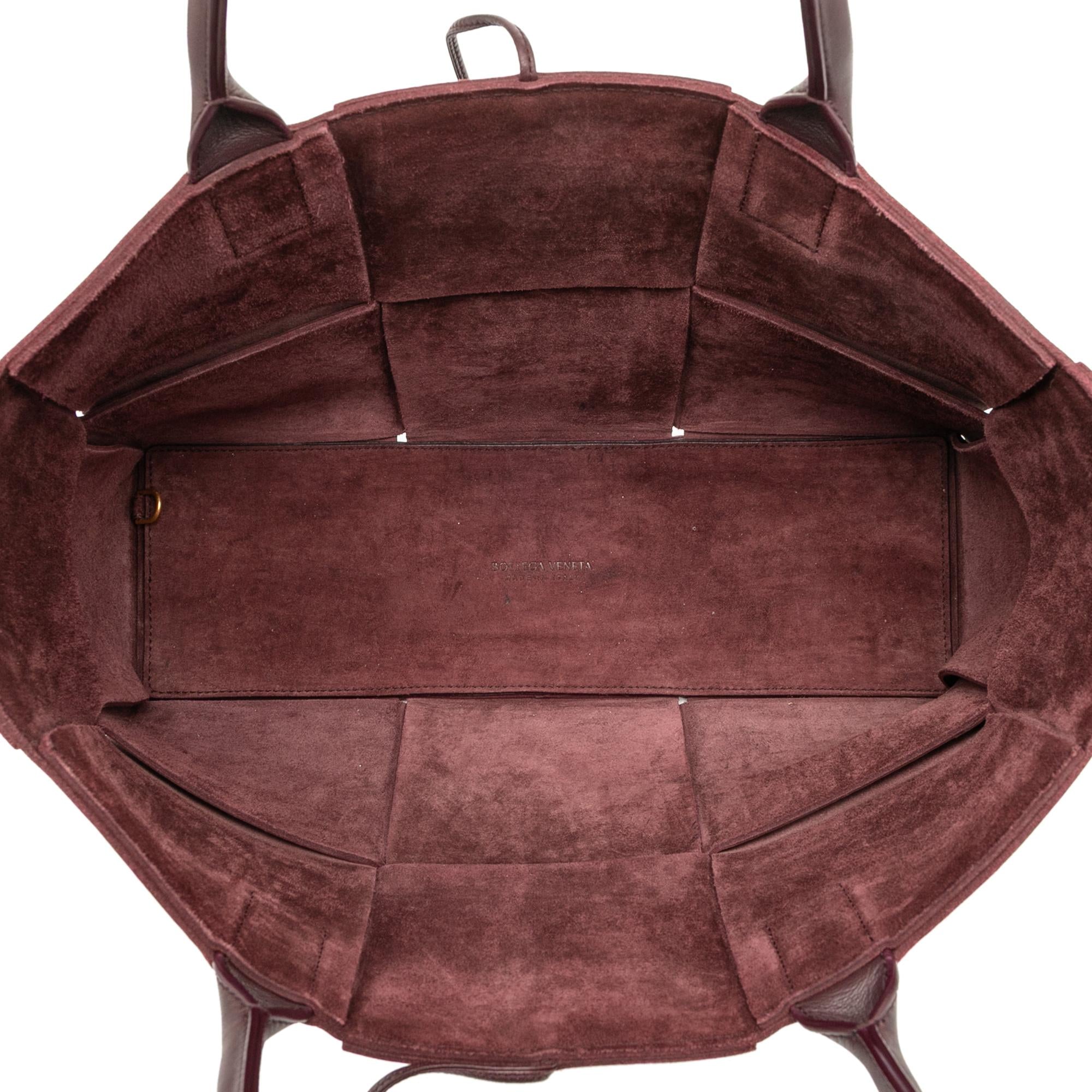 Bottega Veneta Medium Nappa Maxi Intrecciato Arco Tote