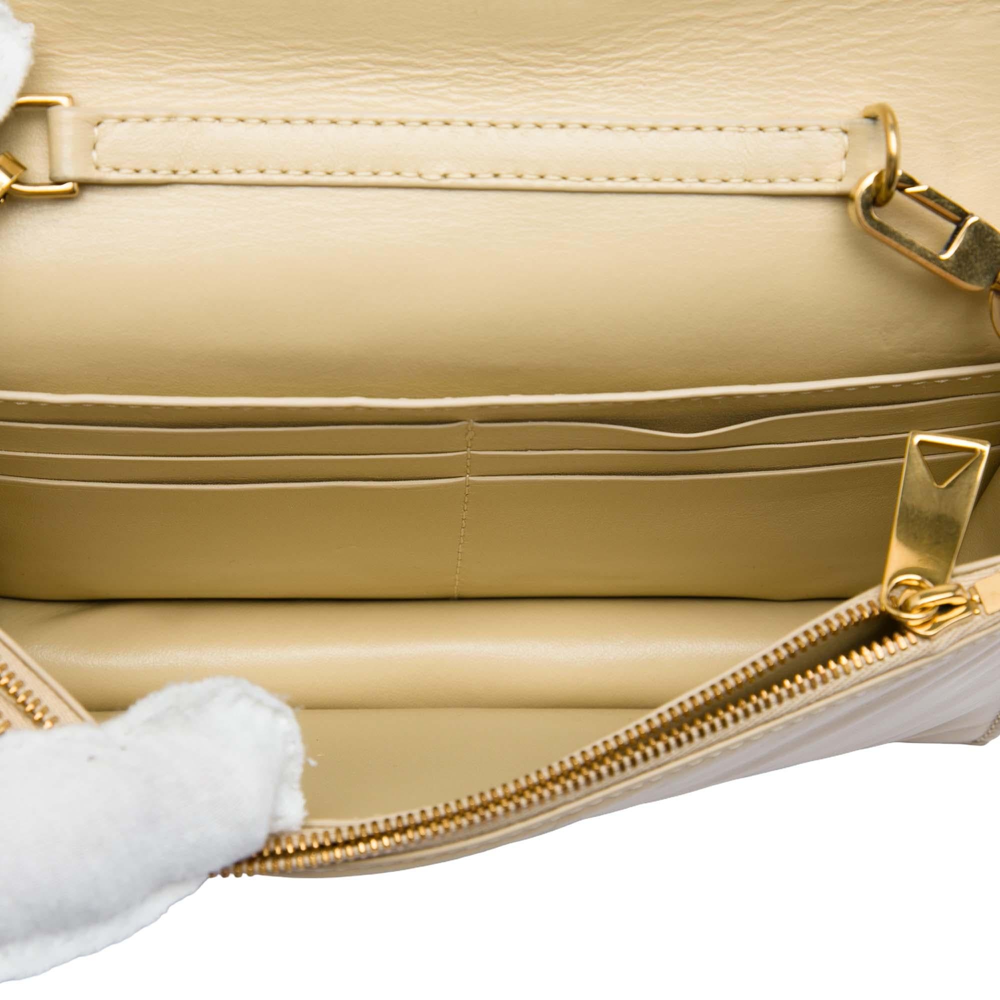 Bottega Veneta Mini Calfskin Intrecciato Pleated Cassette Crossbody