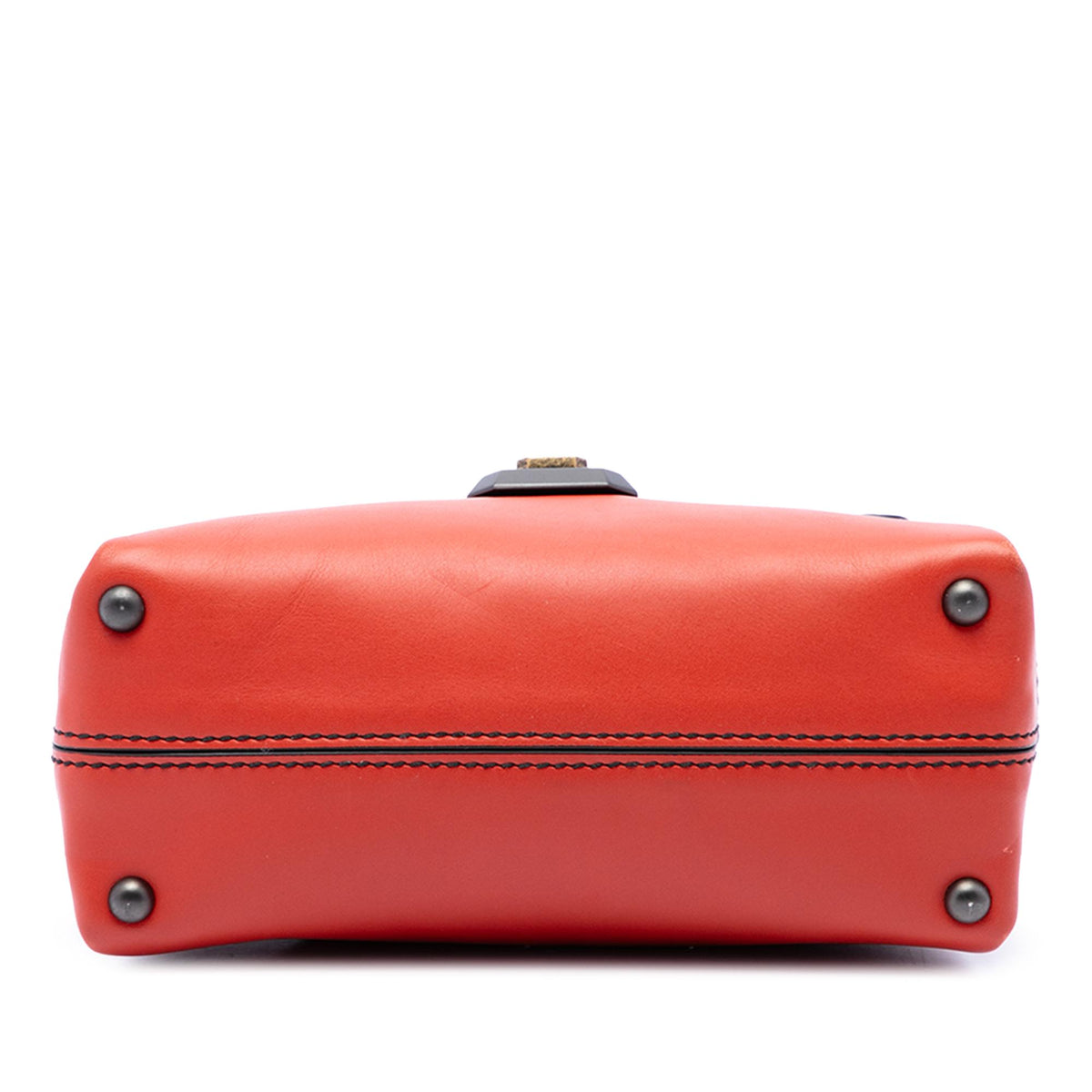 Bottega Veneta Mini Intrecciato Trimmed Nappa Piazza Top Handle Satchel