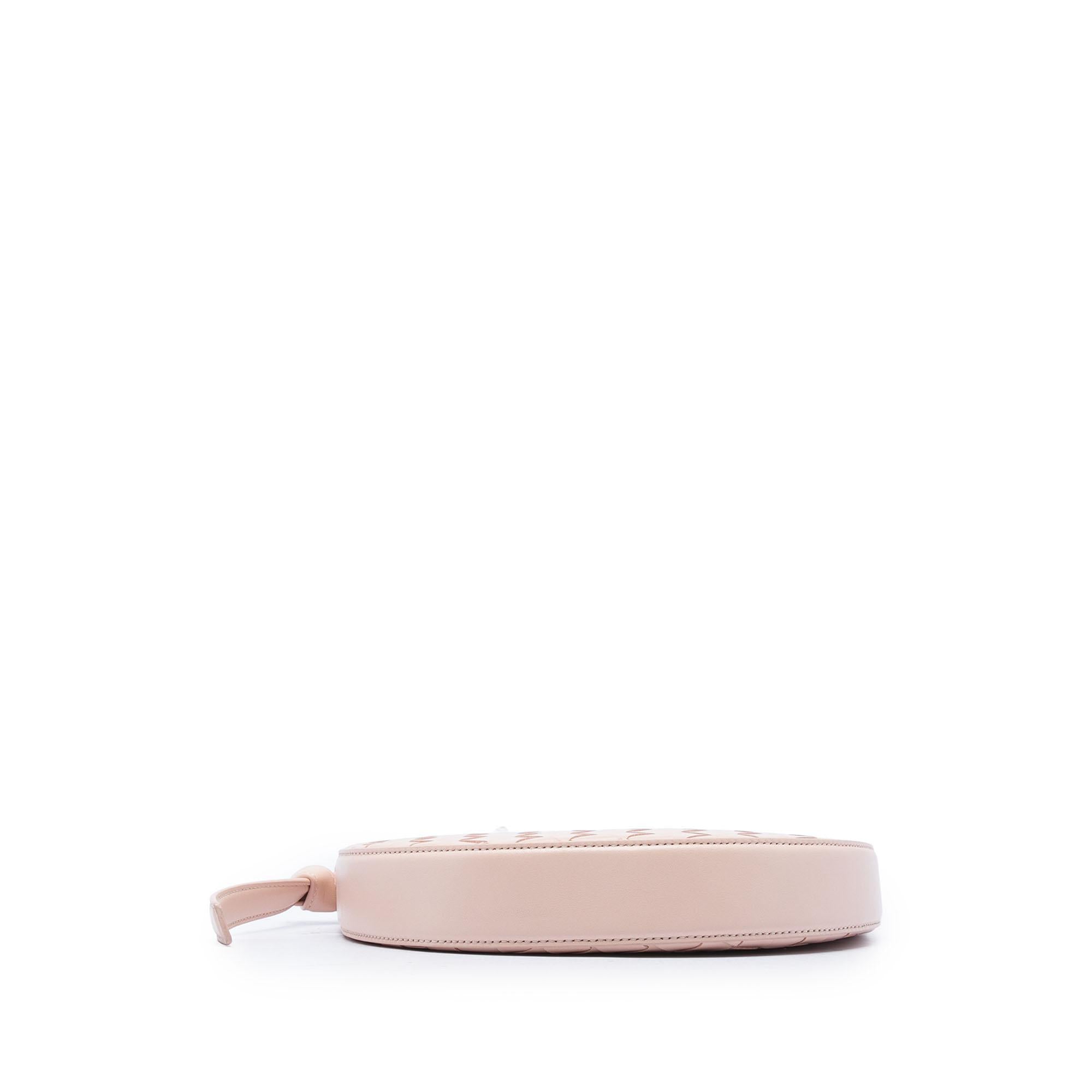 Bottega Veneta Mini Leather Intrecciato Sunrise Hobo