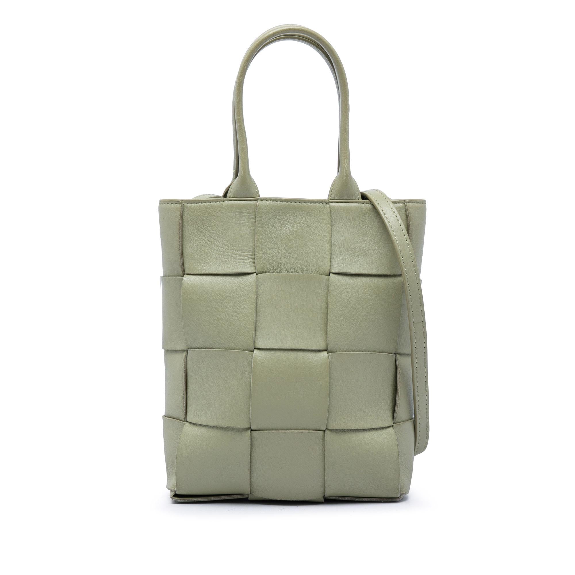 Bottega Veneta Mini Maxi Nappa Intrecciato North South Cassette Tote