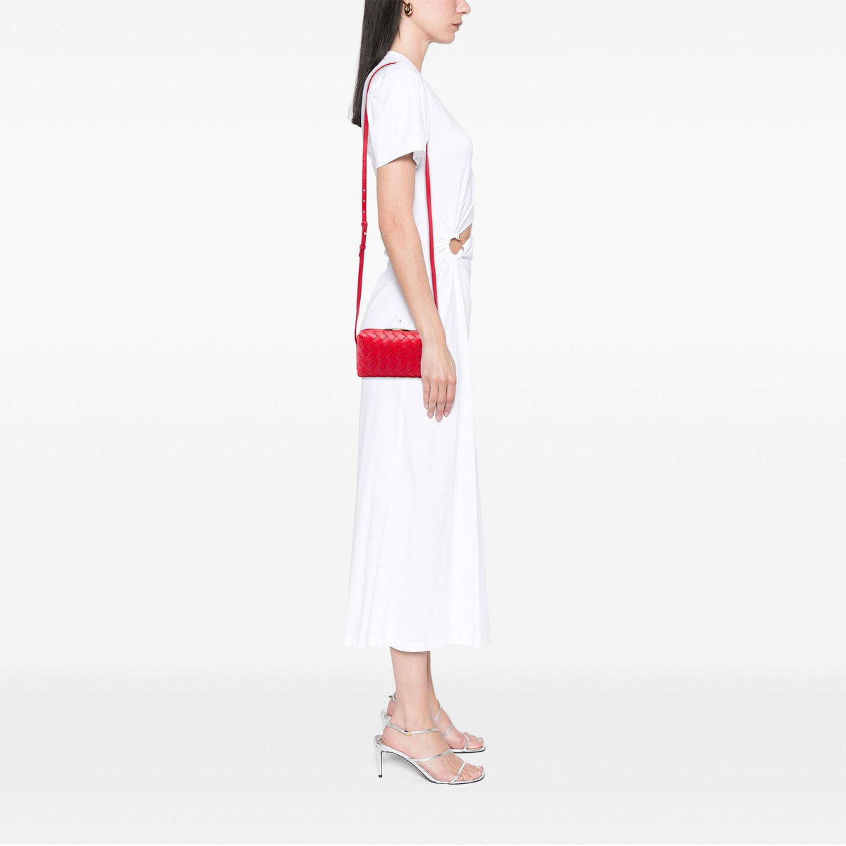 Bottega Veneta Mini Nappa Intrecciato Crossbody