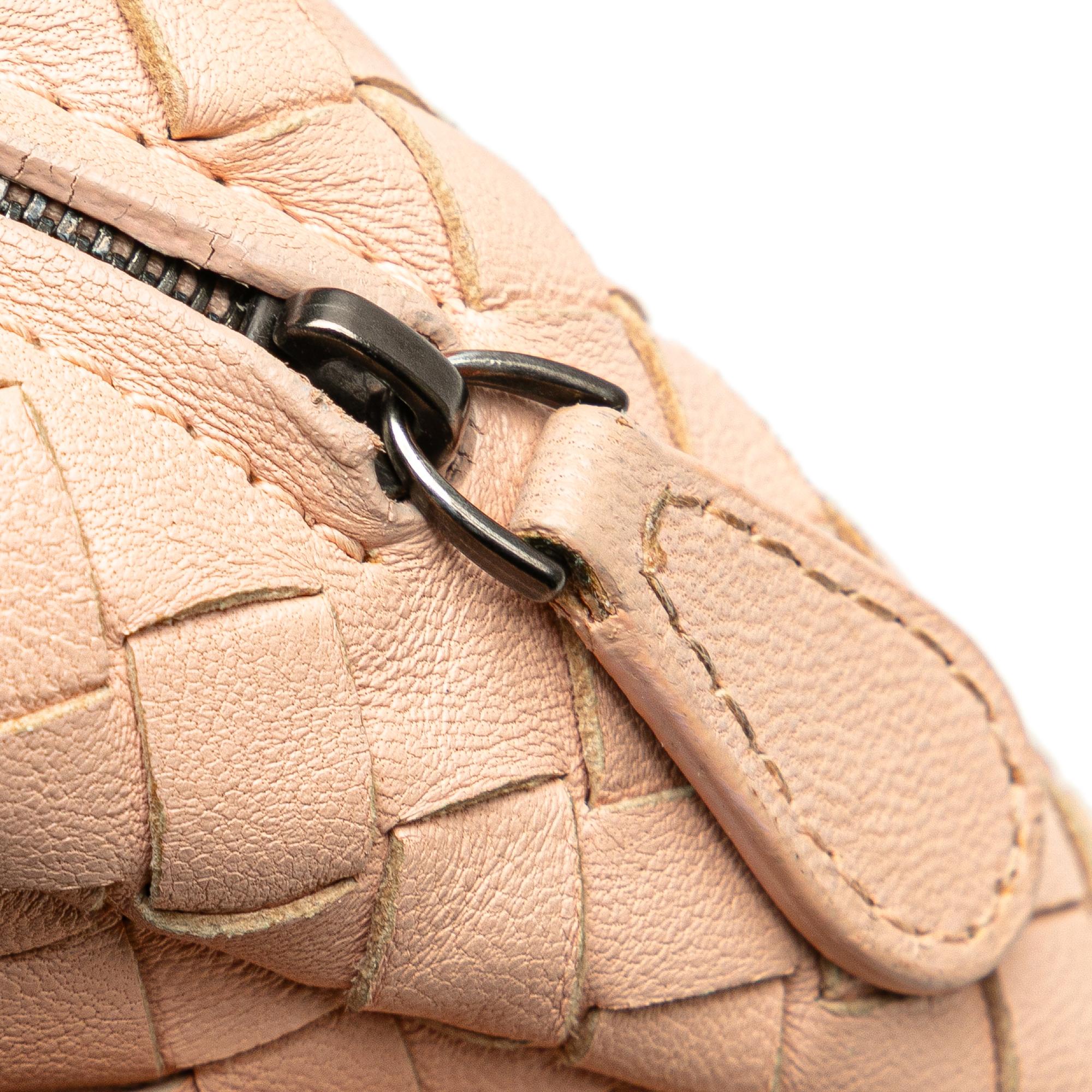 Bottega Veneta Mini Nappa Intrecciato Expandable Chain Crossbody