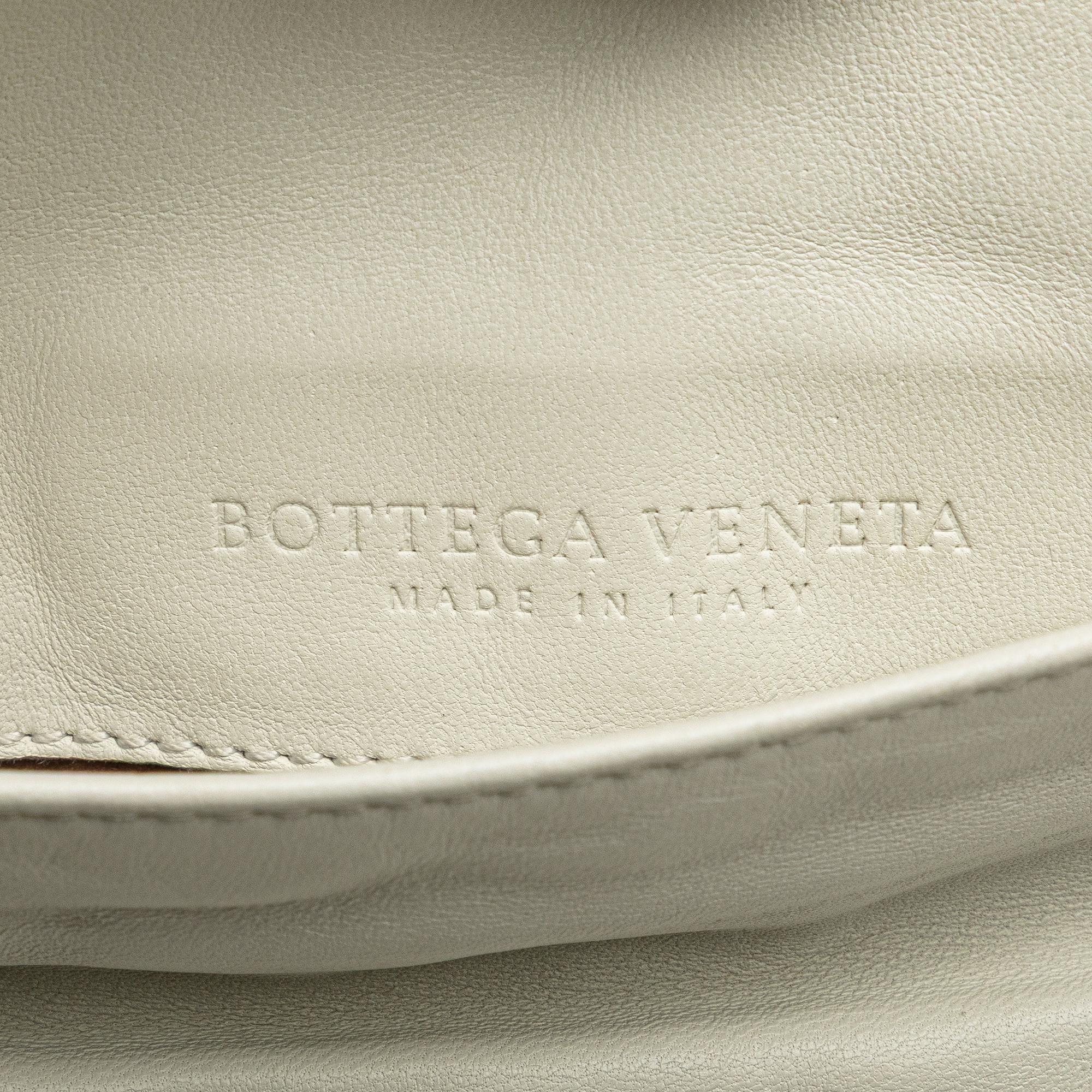 Bottega Veneta Mini Nappa Intrecciato Expandable Chain Flap Crossbody