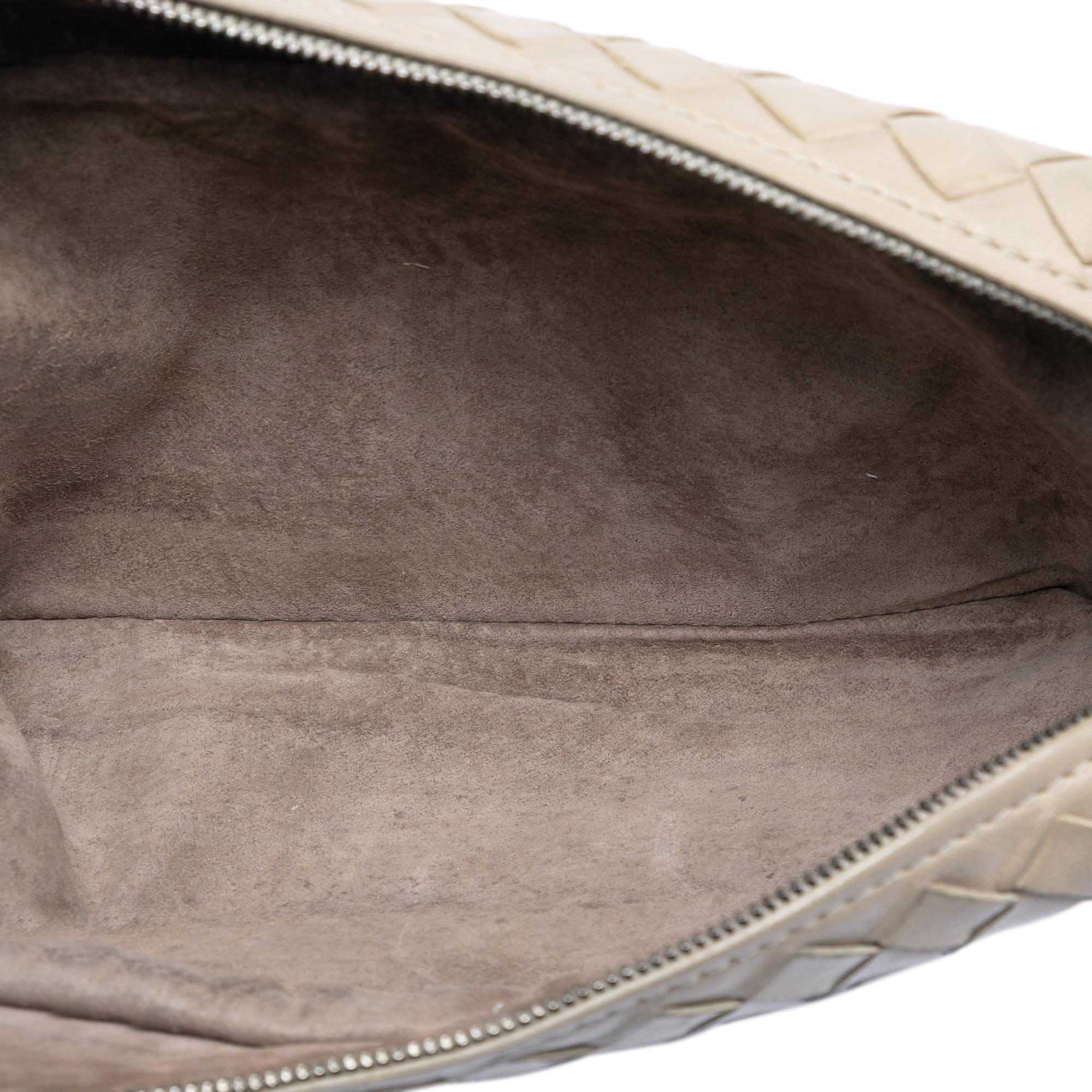 Bottega Veneta Mini Nappa Intrecciato Expandable Chain Flap Crossbody