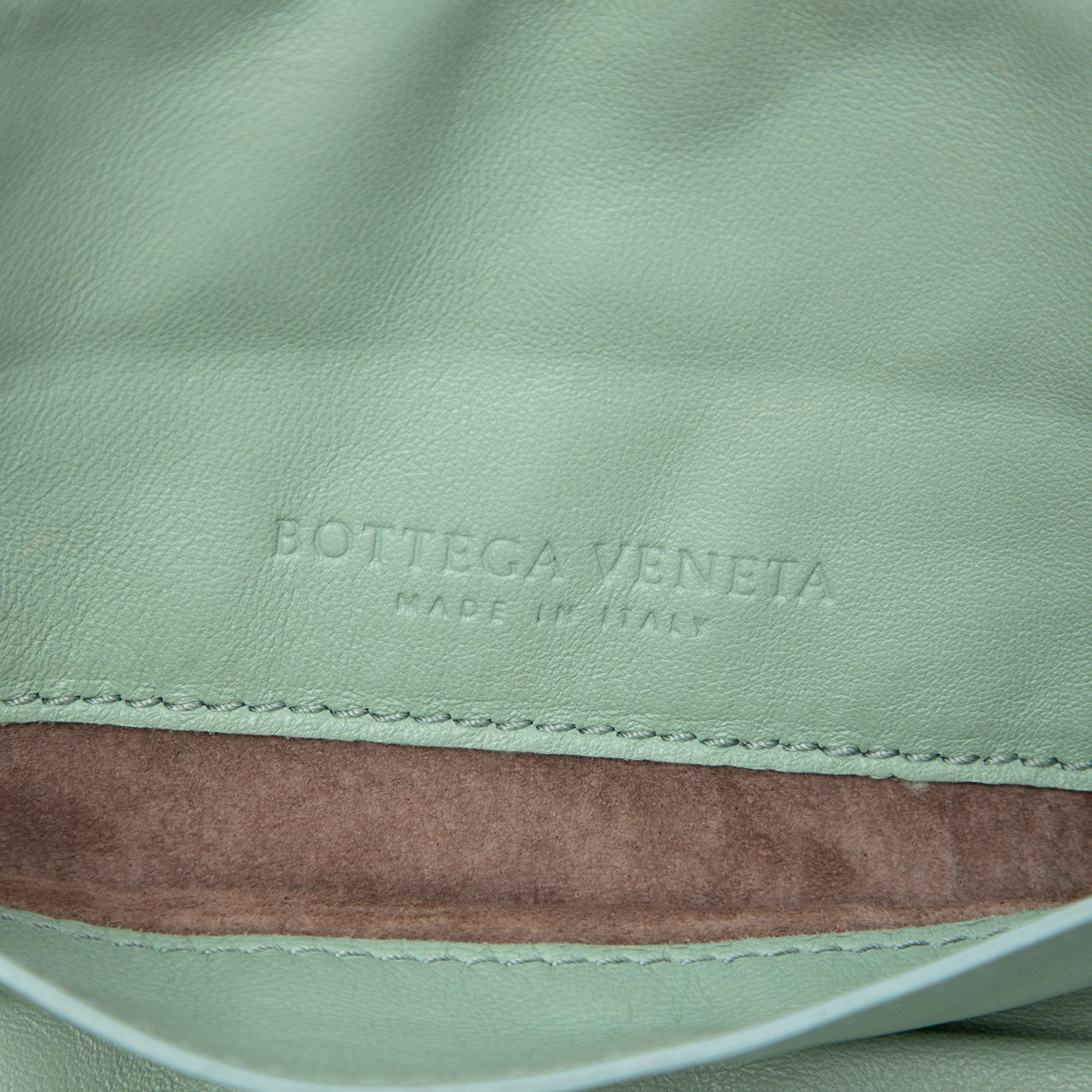Bottega Veneta Mini Nappa Intrecciato Expandable Chain Flap Crossbody