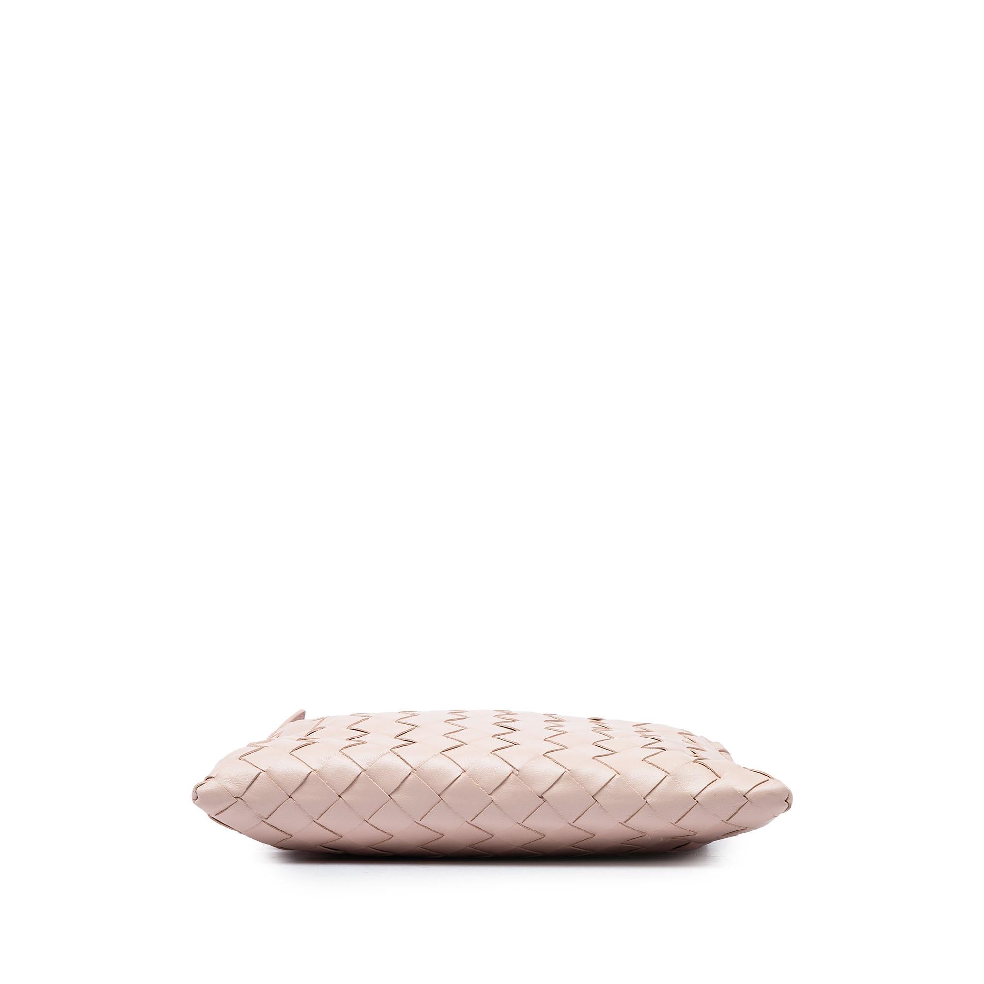 Bottega Veneta Mini Nappa Intrecciato Hop Satchel